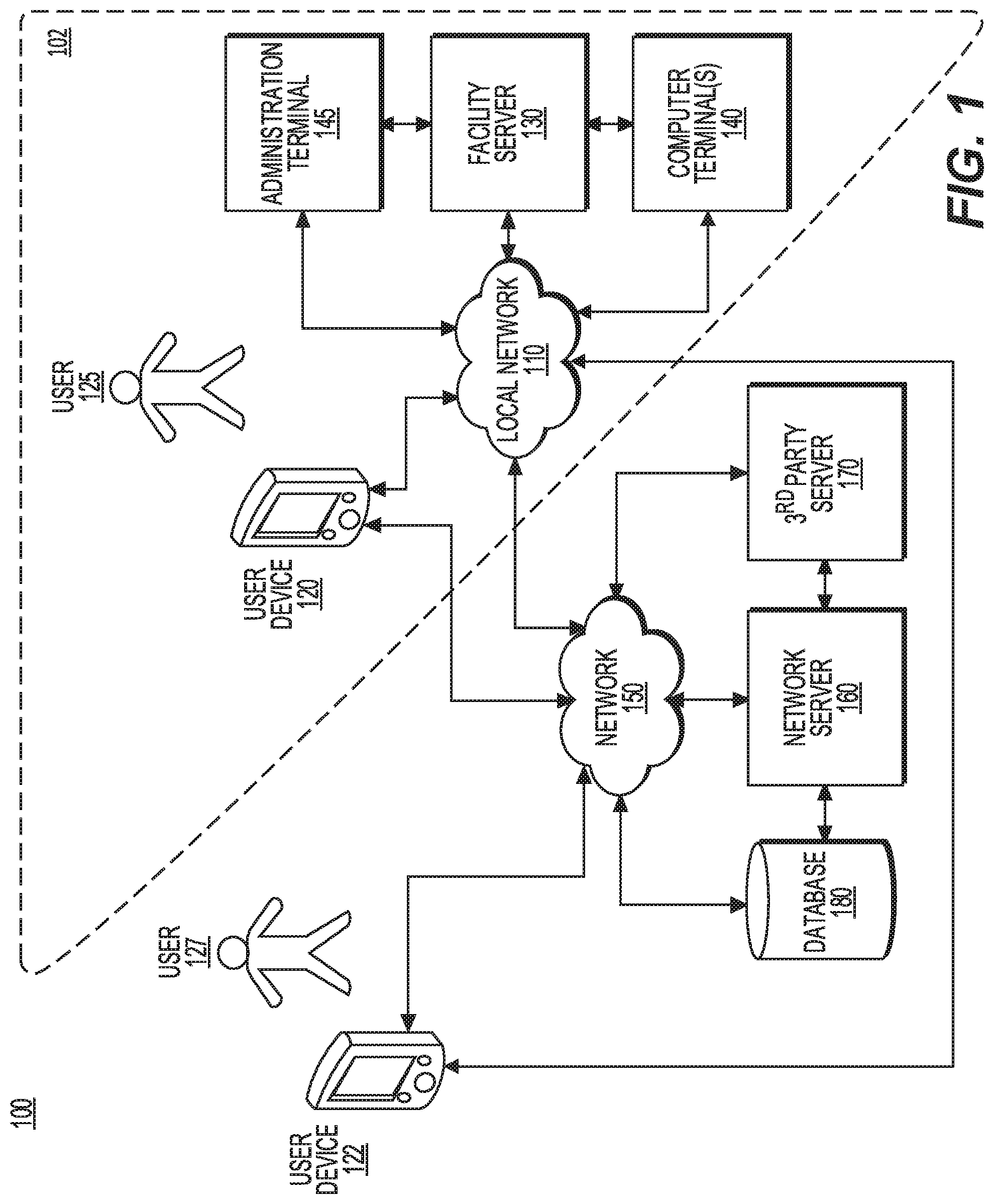 Patent US12165765 Figure 1 – Computerized rule based systems and methods for providing interactive handoff protocol user interfaces
