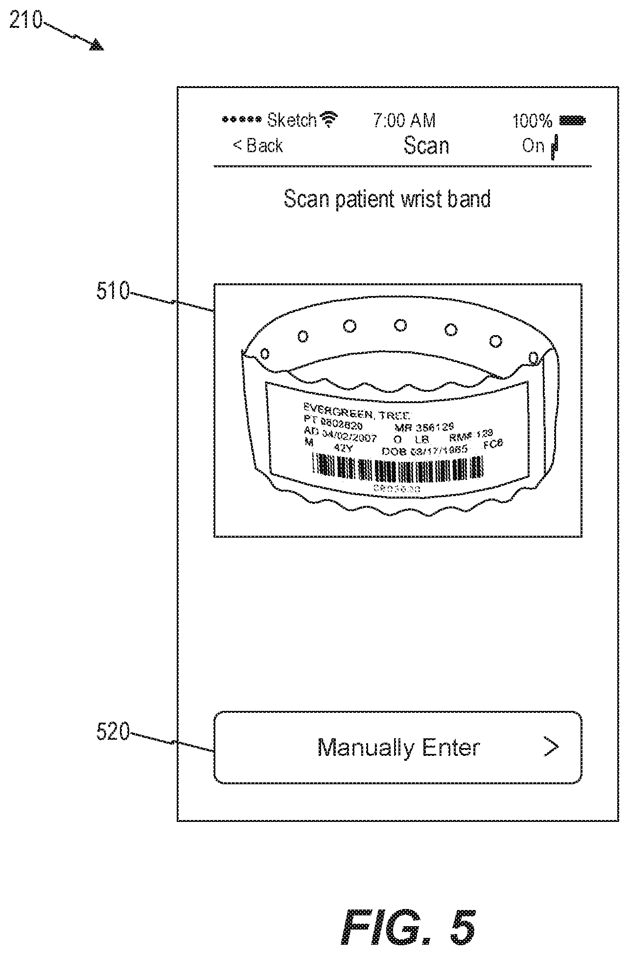 Patent US12165765 Figure 5 – Computerized rule based systems and methods for providing interactive handoff protocol user interfaces