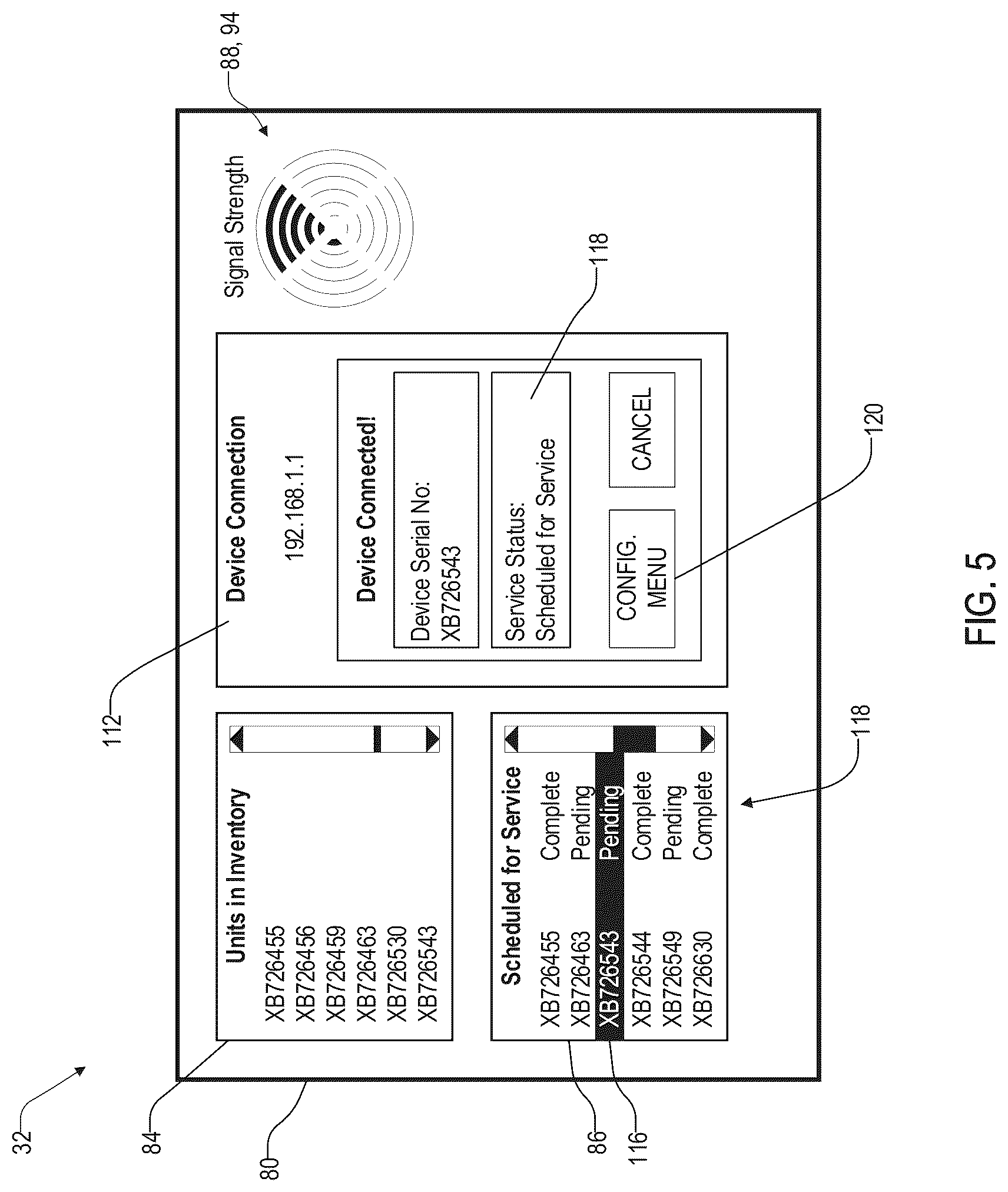 Patent US12165767 Figure 5 – System and method for identification of remotely accessed patient device