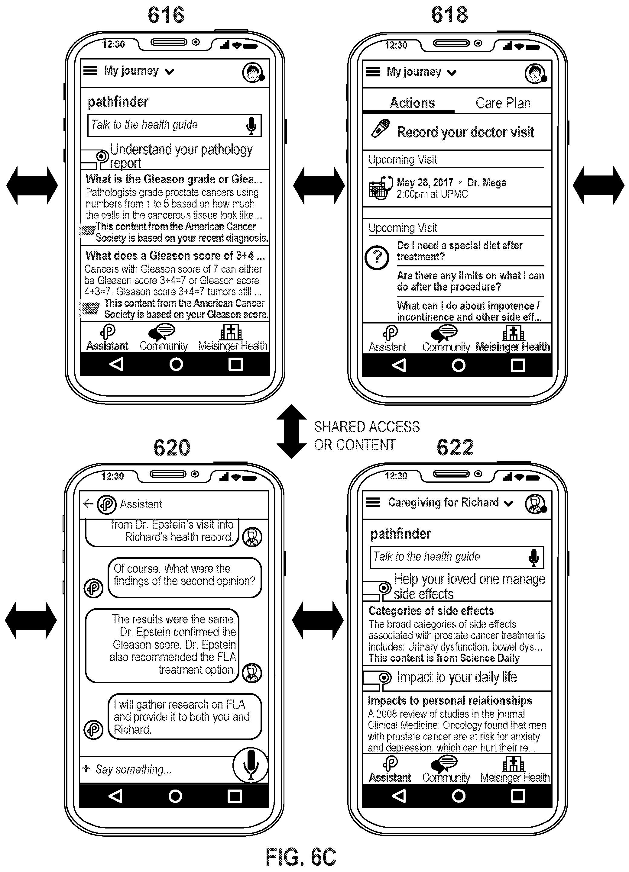 Patent US12165775 Figure 8 – Communications centric management platform
