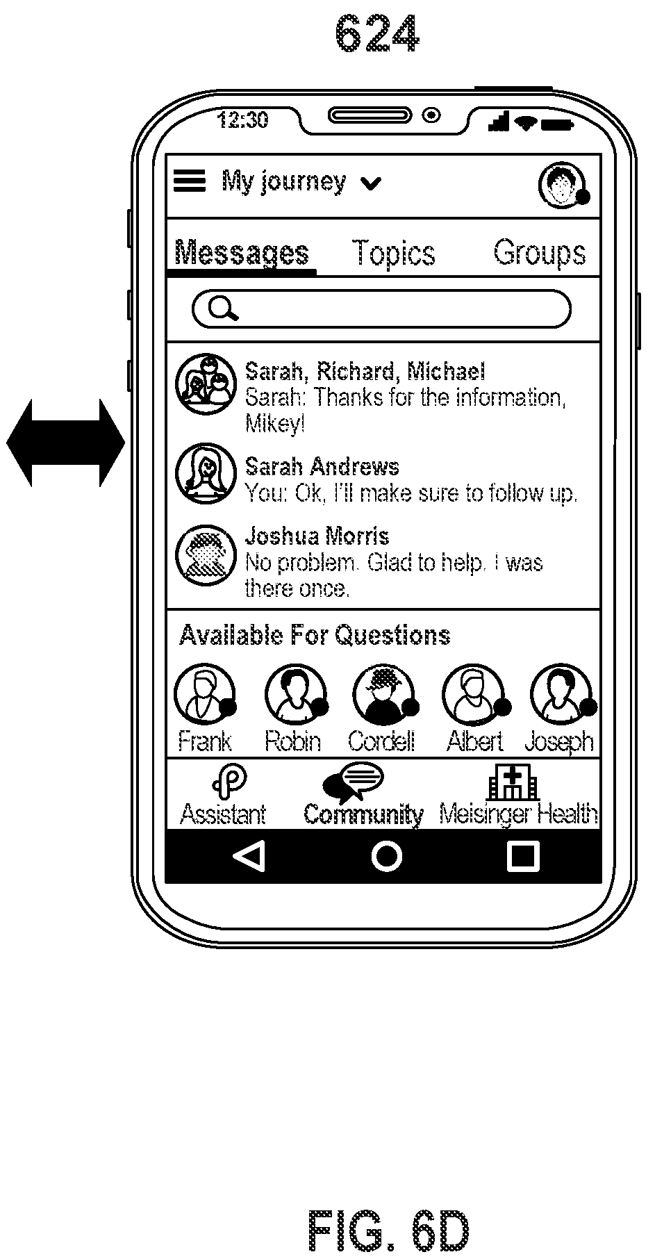 Patent US12165775 Figure 9 – Communications centric management platform