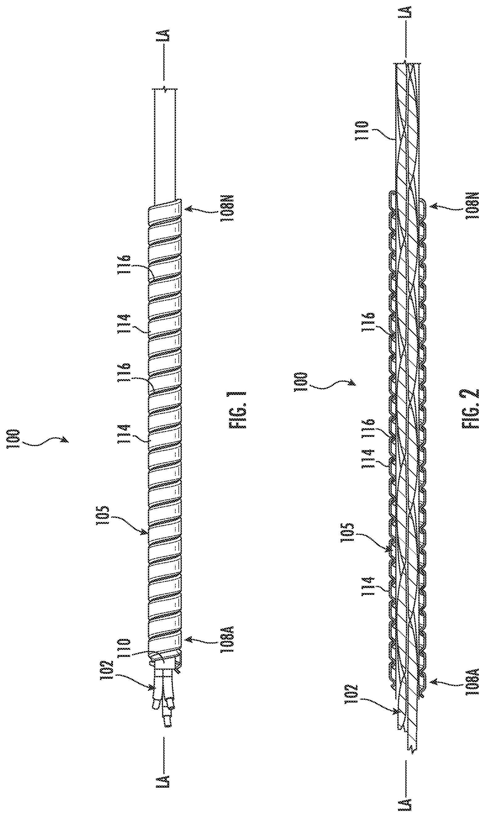 Patent US12165791 Figure 1 – Low-profile cable armor