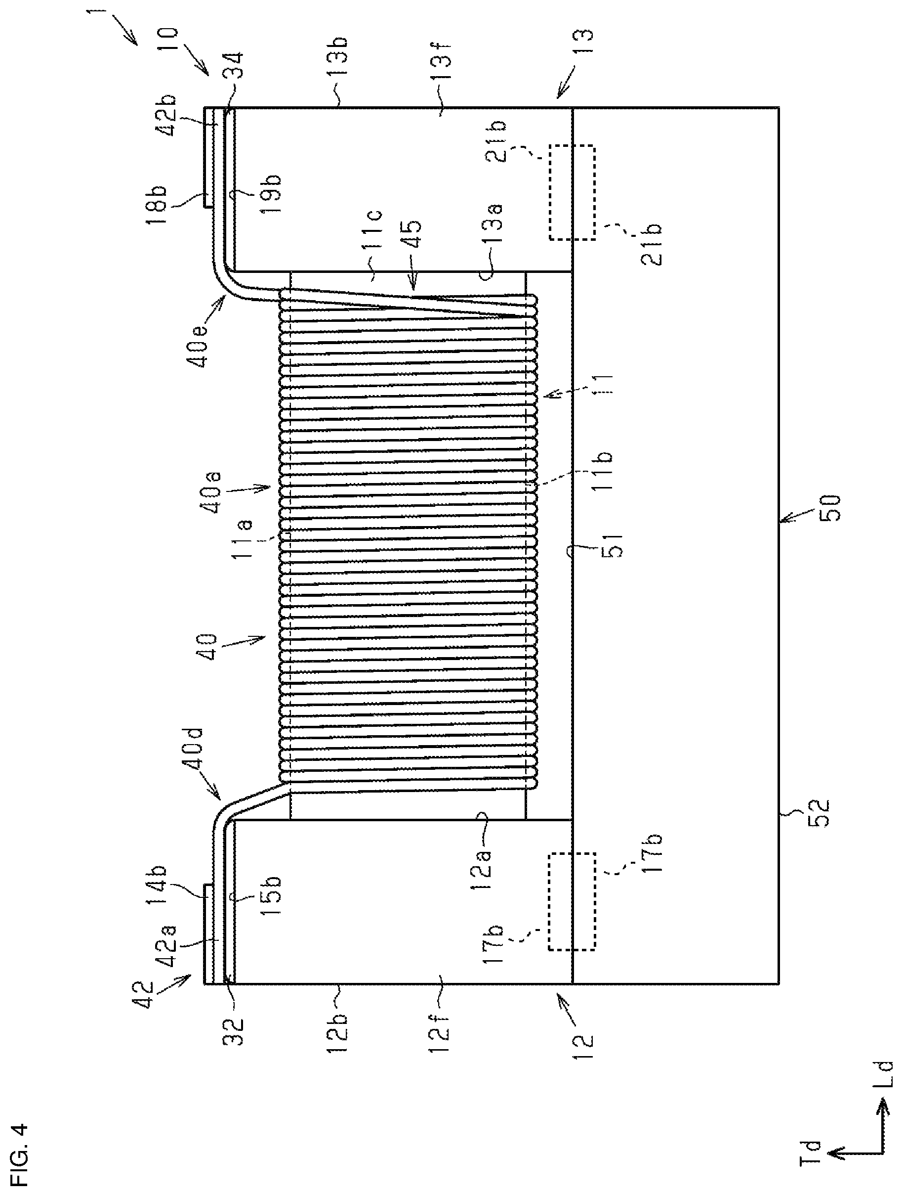 Patent US12165799 Figure 4 – Coil component