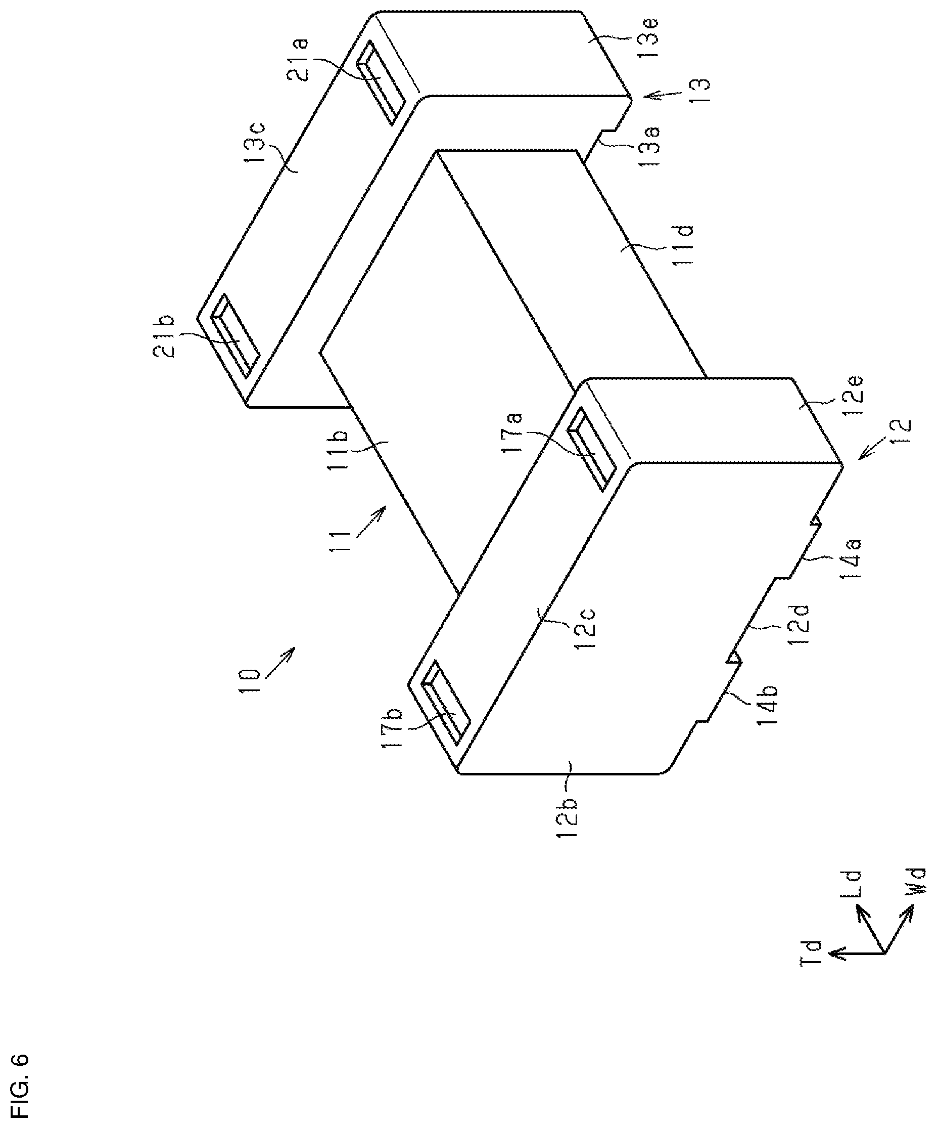 Patent US12165799 Figure 6 – Coil component