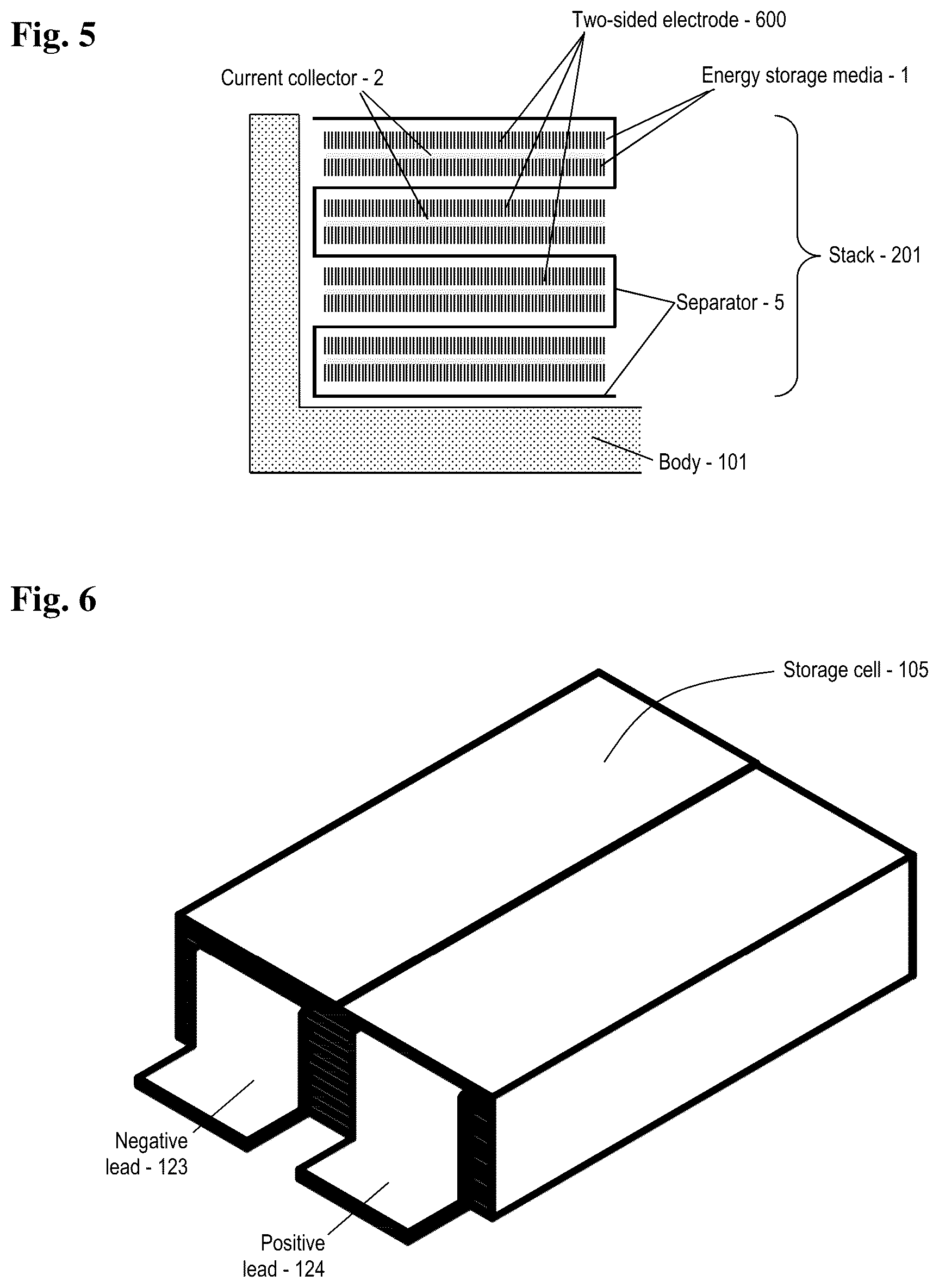 Patent US12165808 Figure 4 – Chip form ultracapacitor
