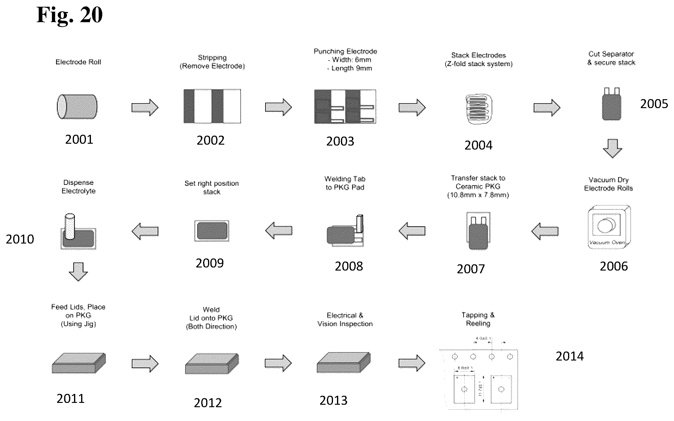 Patent US12165808 Figure 15 – Chip form ultracapacitor