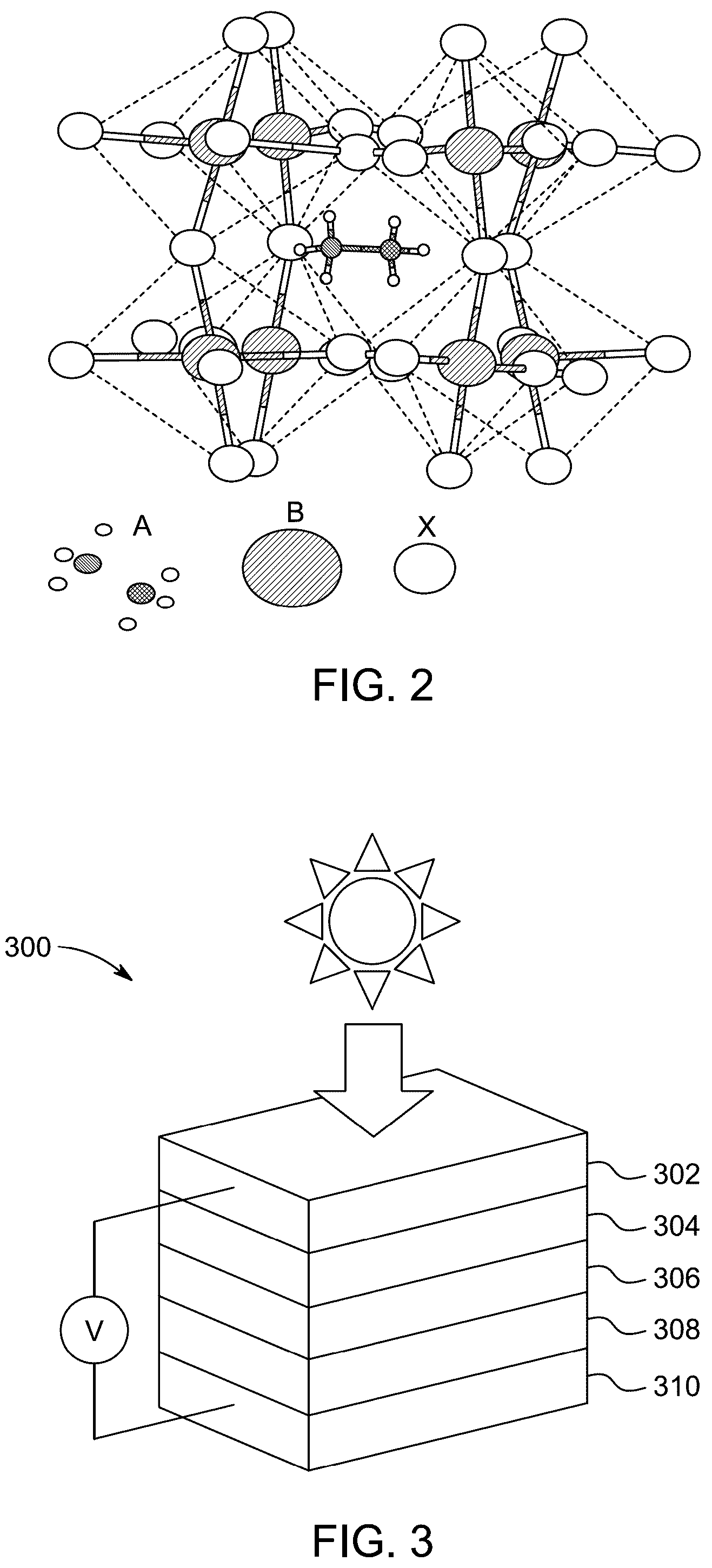 Patent US12165816 Figure 2 – Perovskite solar cell with silicon dioxide antireflection layer