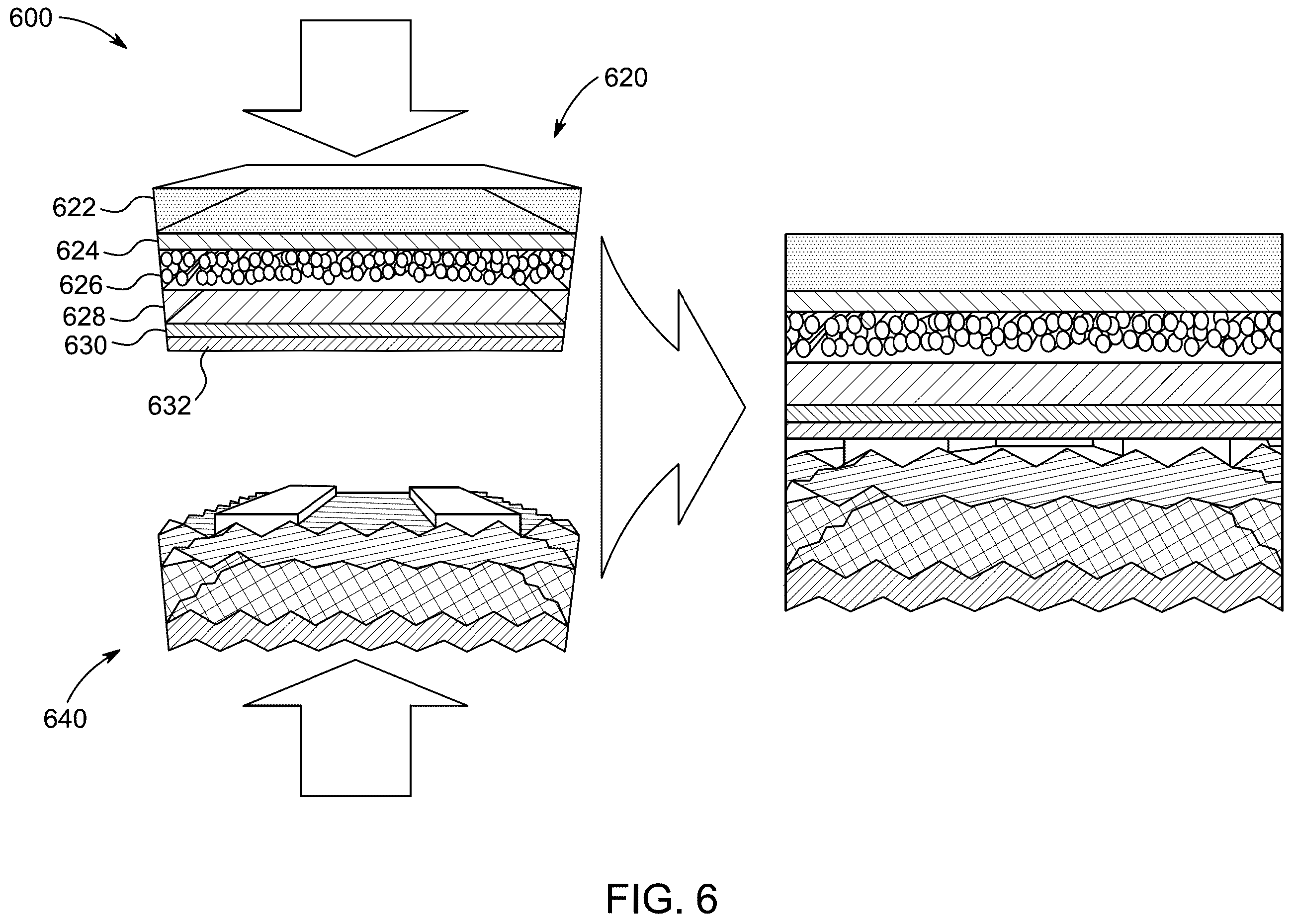 Patent US12165816 Figure 6 – Perovskite solar cell with silicon dioxide antireflection layer