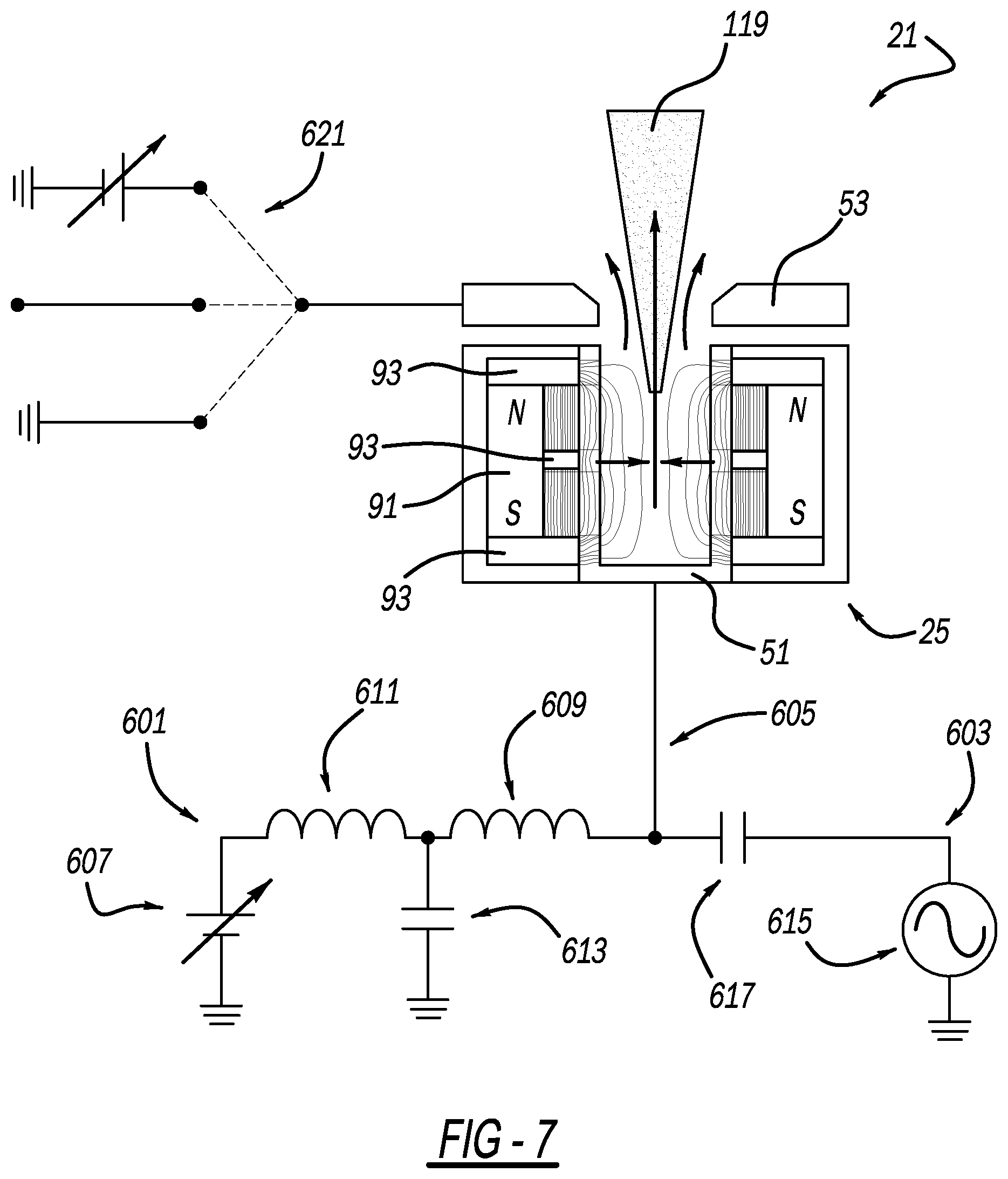 Patent US12165829 Figure 4 – Single beam plasma source
