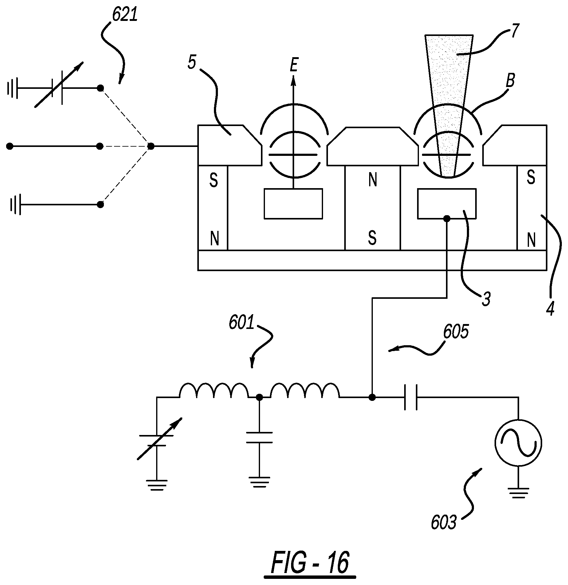 Patent US12165829 Figure 10 – Single beam plasma source
