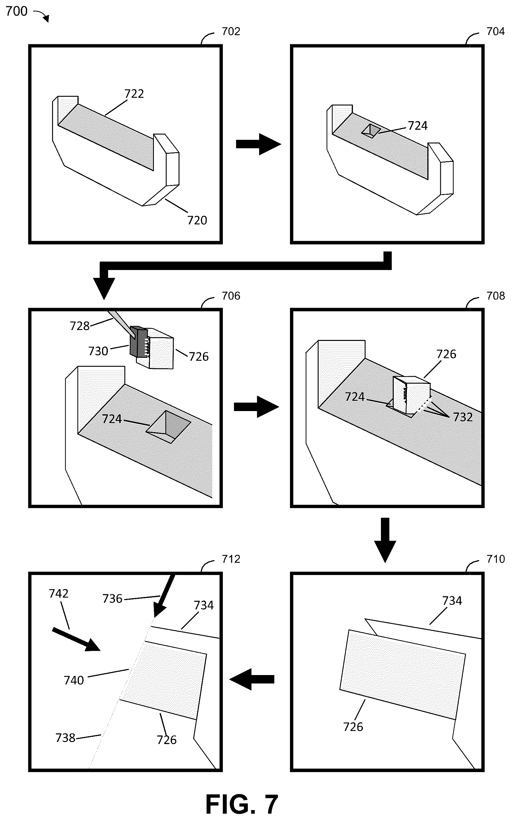 Patent US12165832 Figure 7 – Systems and methods for performing sample lift-out for highly reactive materials
