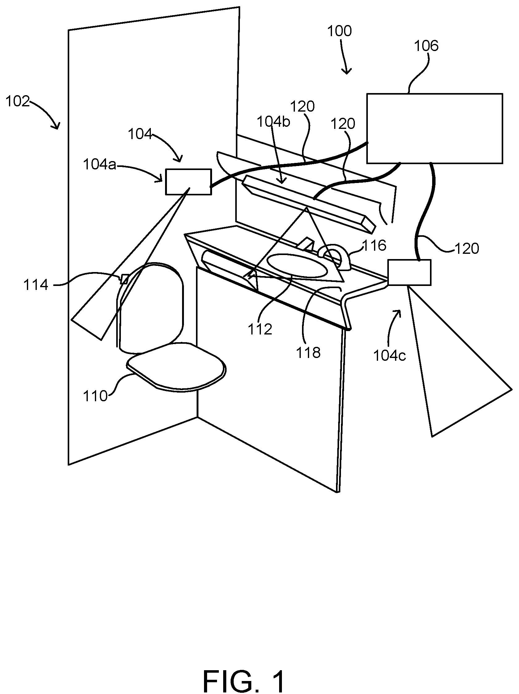 Patent US12165864 Figure 1 – Ultraviolet light-emitting module and disinfecting system