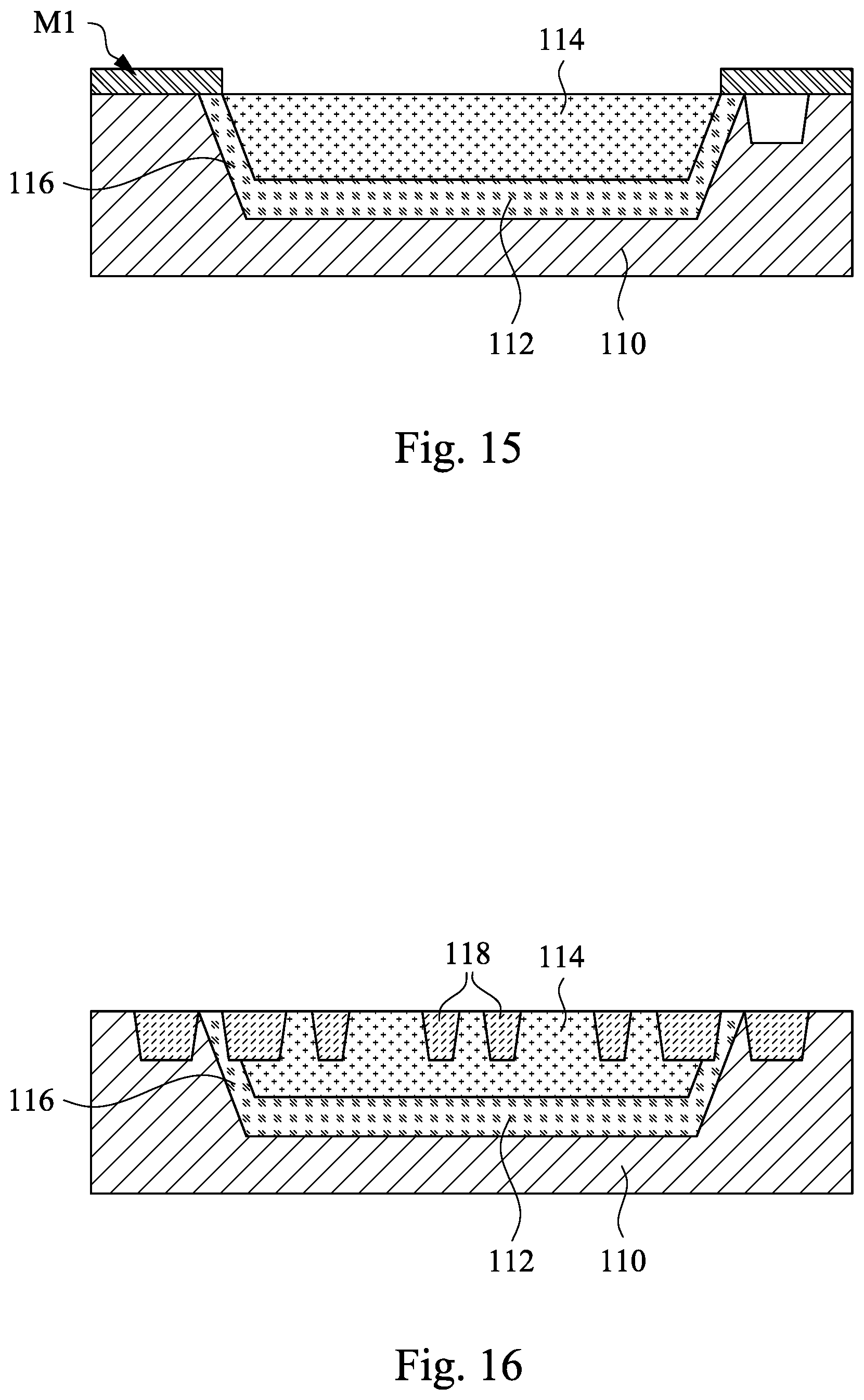 Patent US12165868 Figure 9 – Semiconductor device in a containment structure including a buried layer