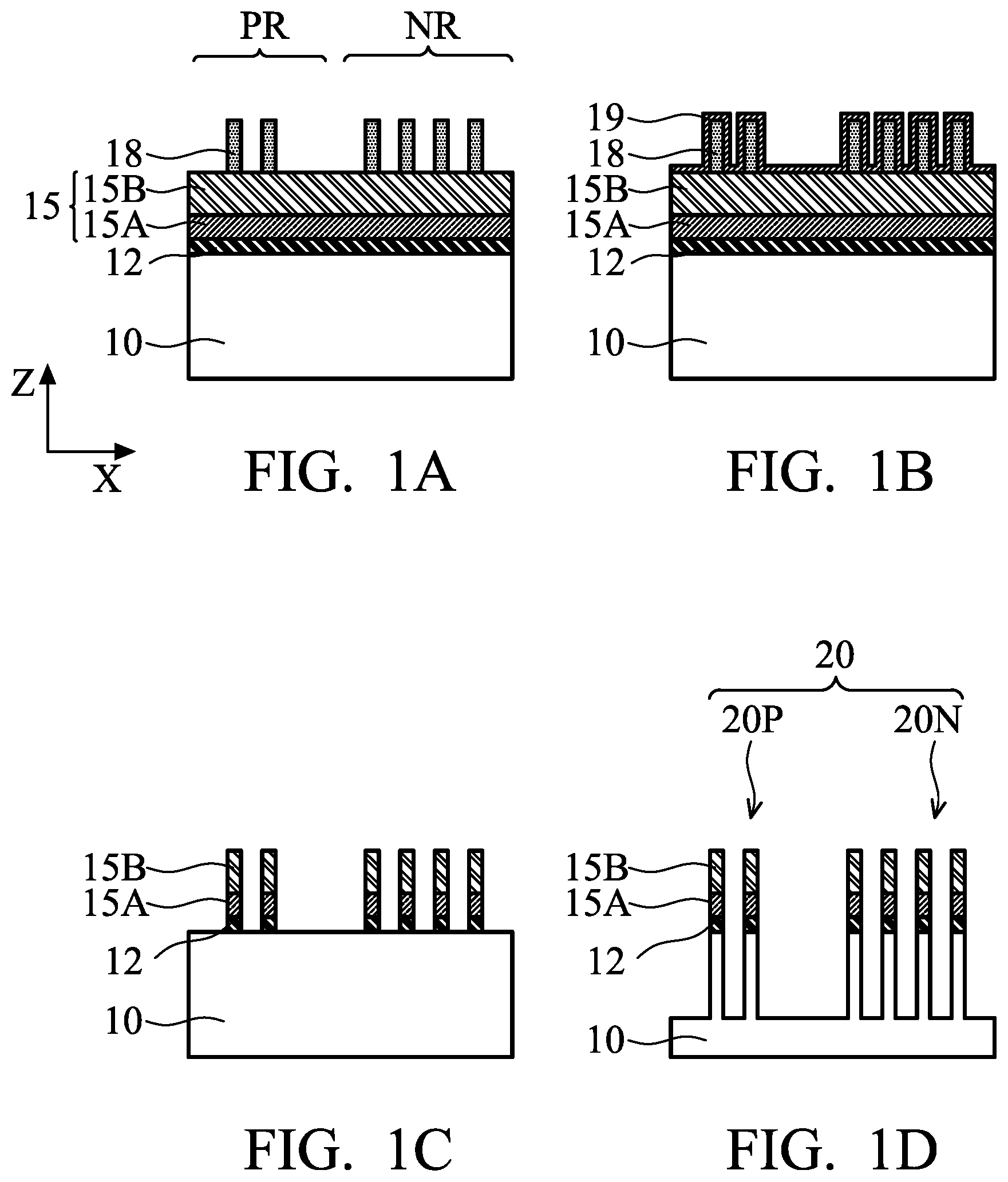 Patent US12165873 Figure 1 – Method of manufacturing a semiconductor device