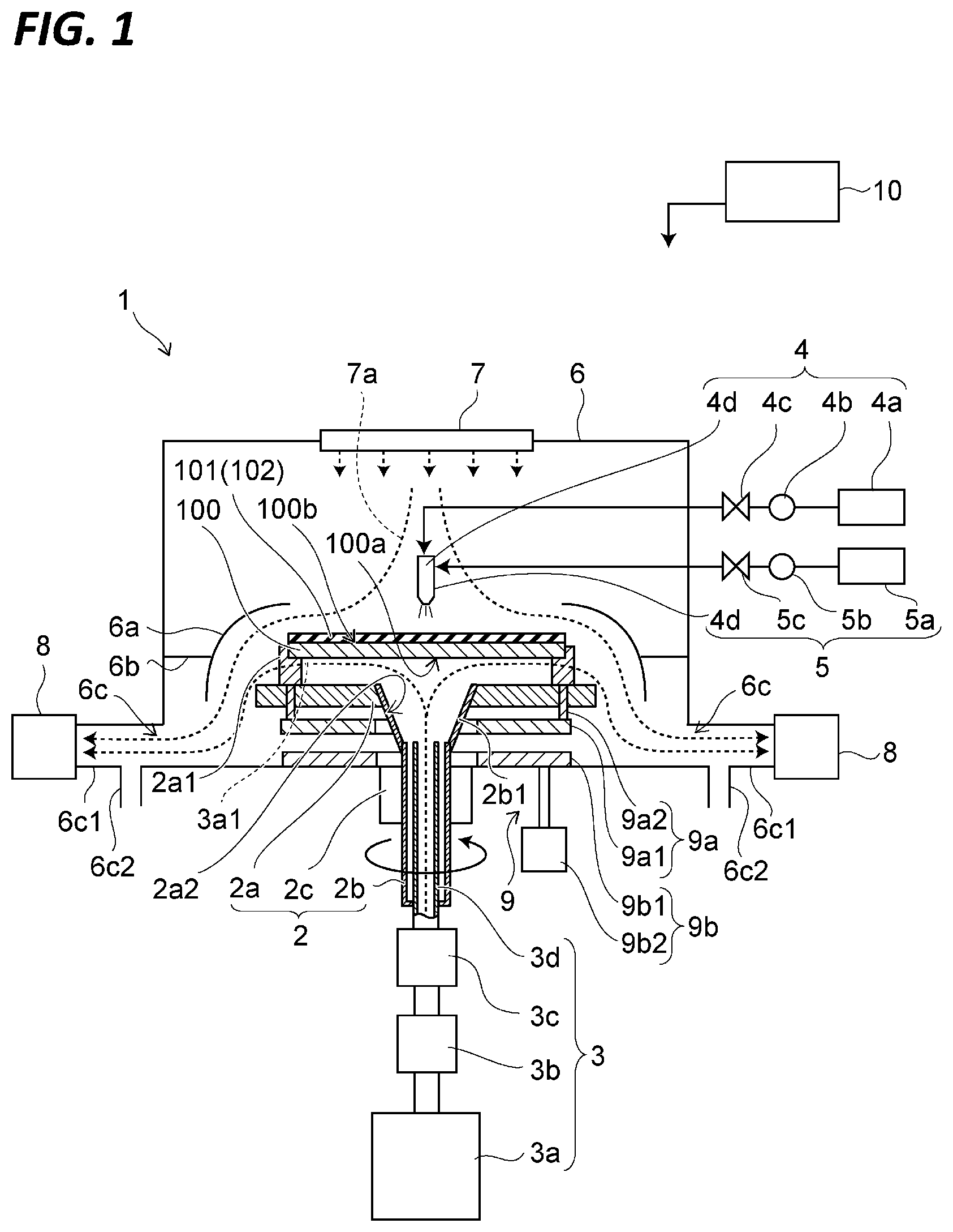 Patent US12165886 Figure 1 – Substrate processing apparatus and substrate processing method