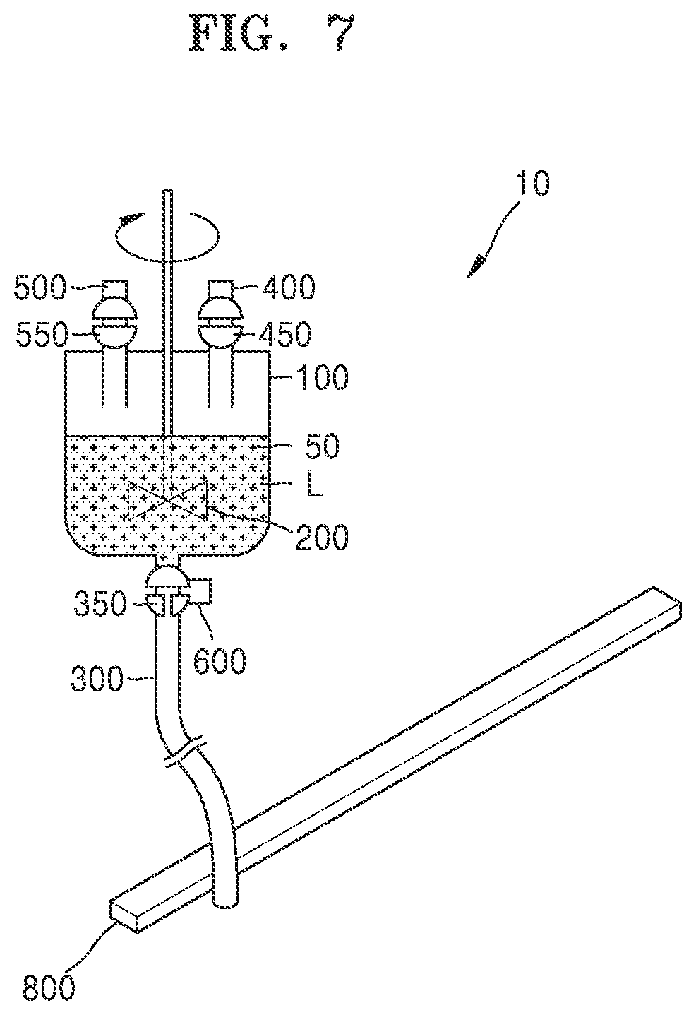Patent US12165890 Figure 7 – Dispenser for micro LED suspension and method of transferring micro LED
