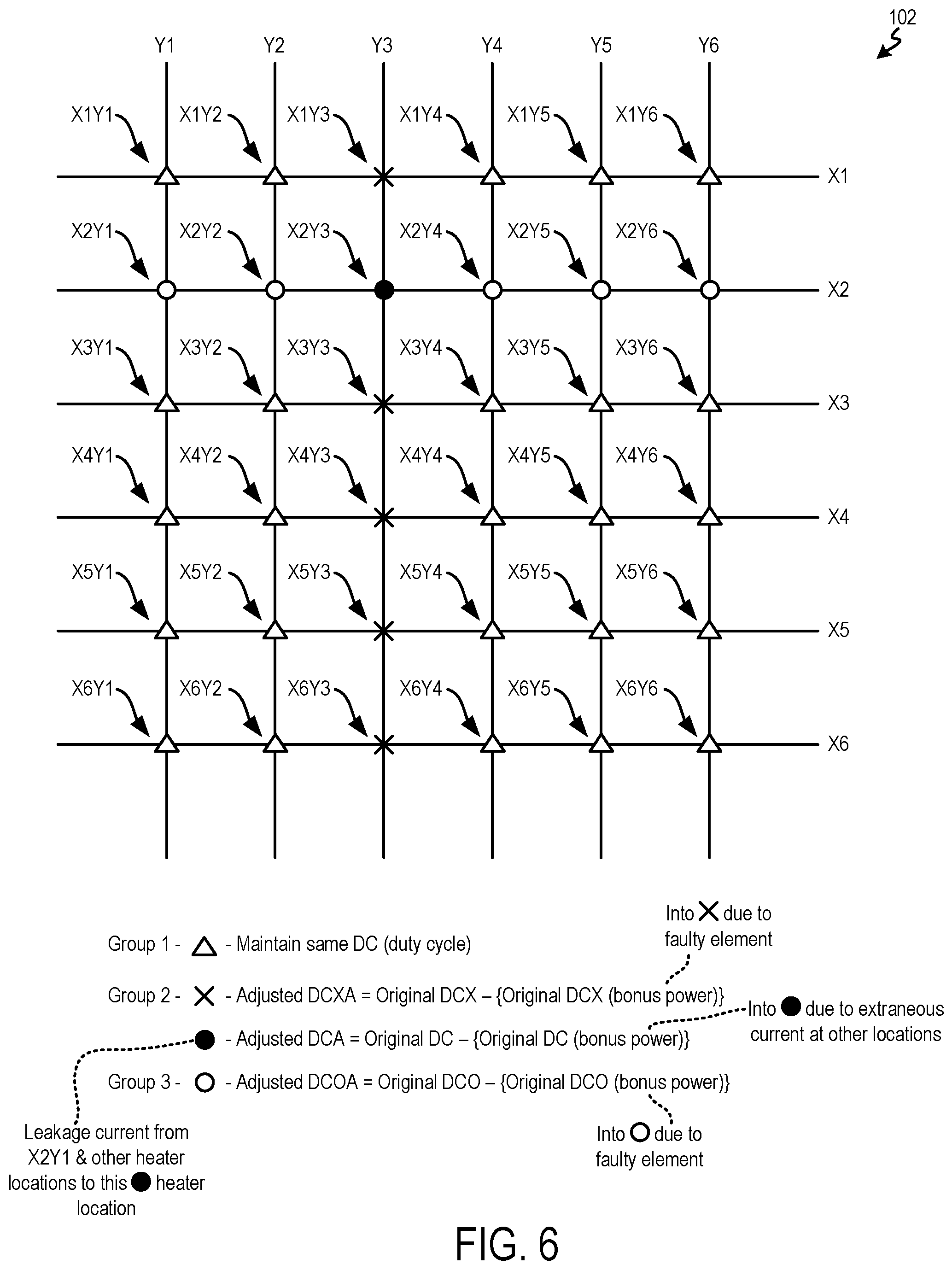 Patent US12165891 Figure 14 – Identification of and compensation for a failure in a heater array