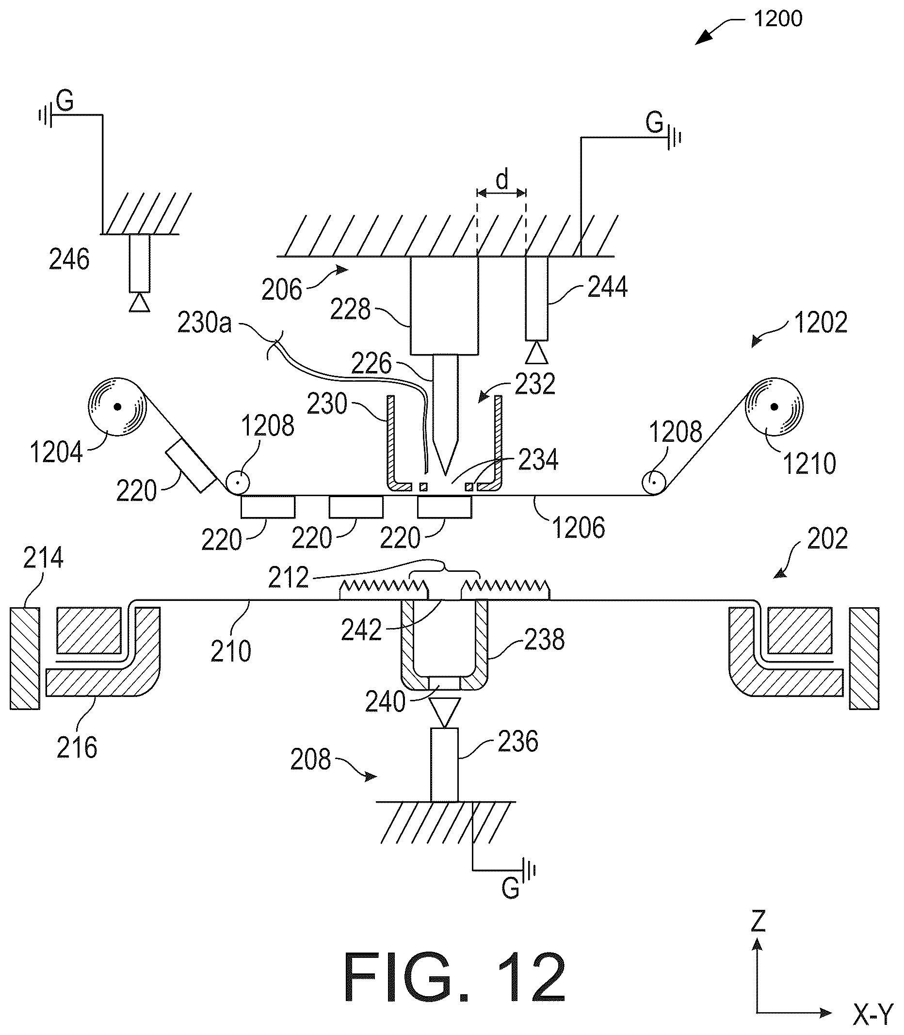 Patent US12165895 Figure 12 – Apparatuses for executing a direct transfer of a semiconductor device die disposed on a first substrate to a second substrate