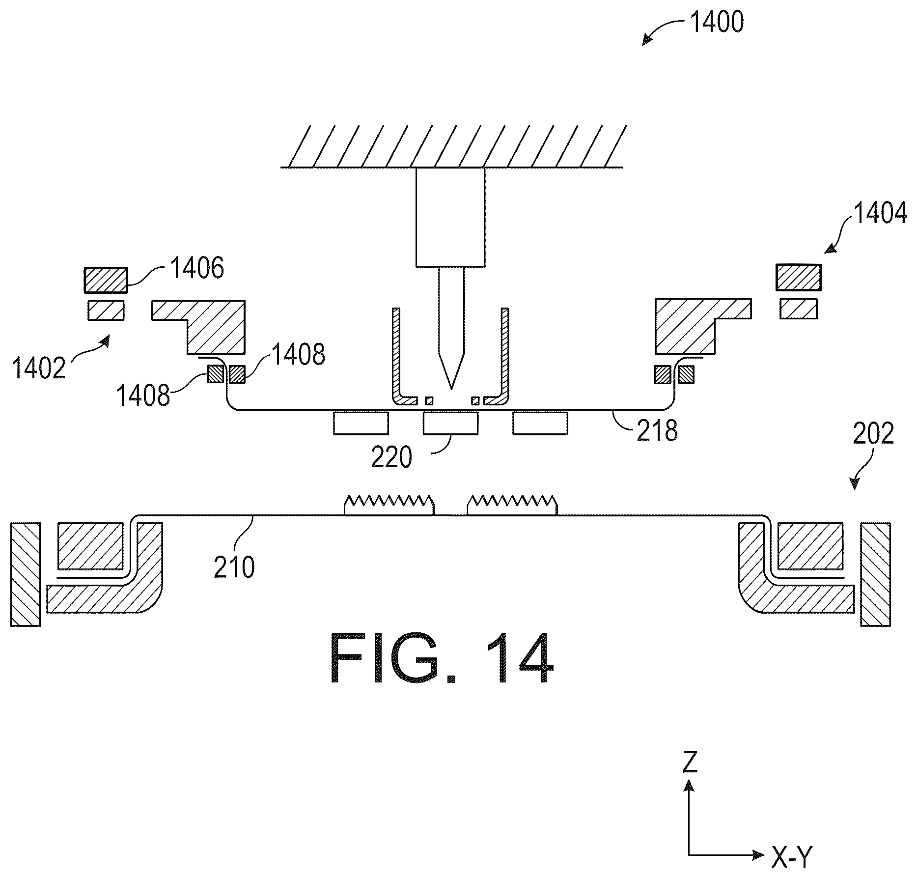Patent US12165895 Figure 14 – Apparatuses for executing a direct transfer of a semiconductor device die disposed on a first substrate to a second substrate