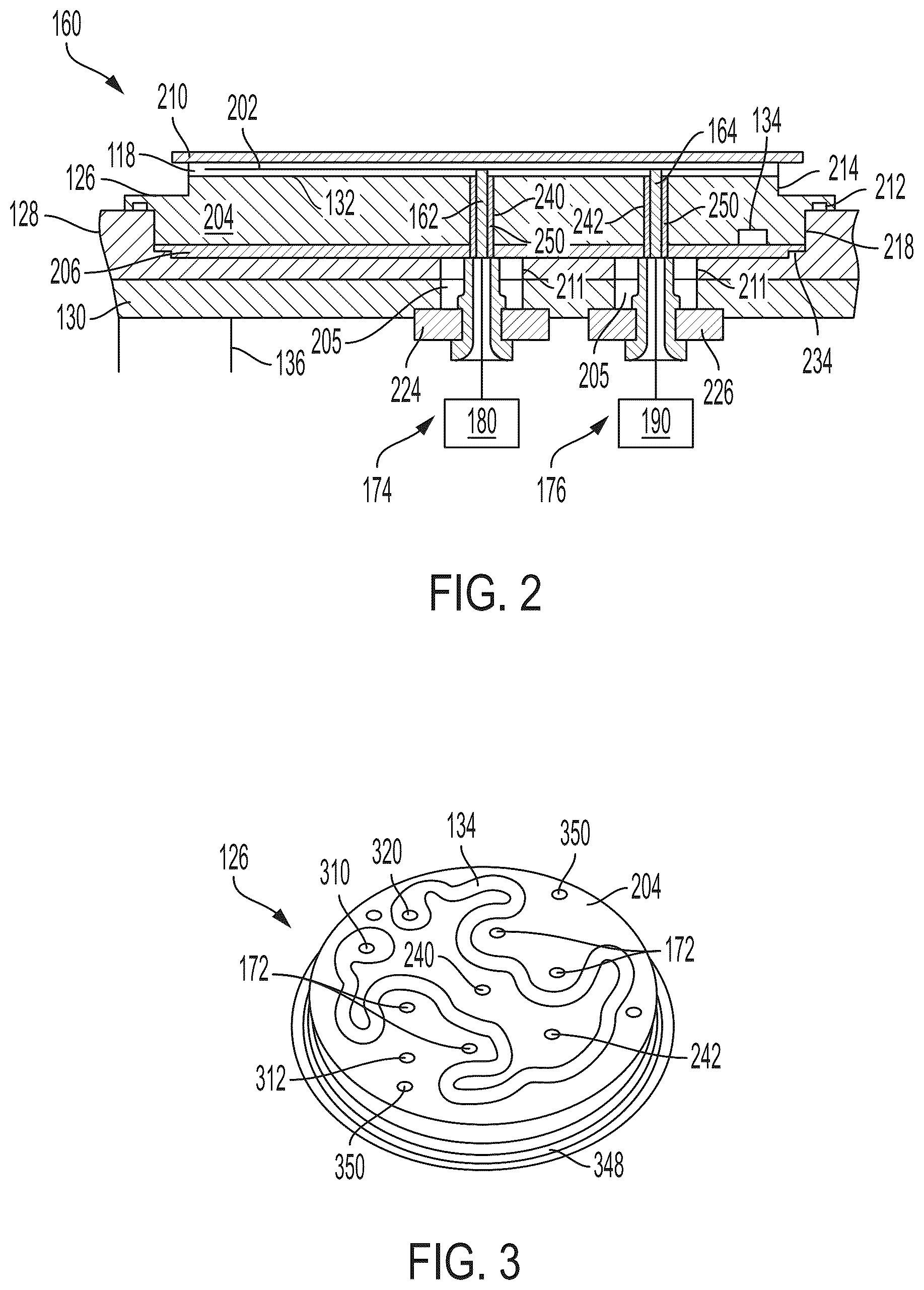 Patent US12165899 Figure 2 – Bipolar electrostatic chuck for etch chamber