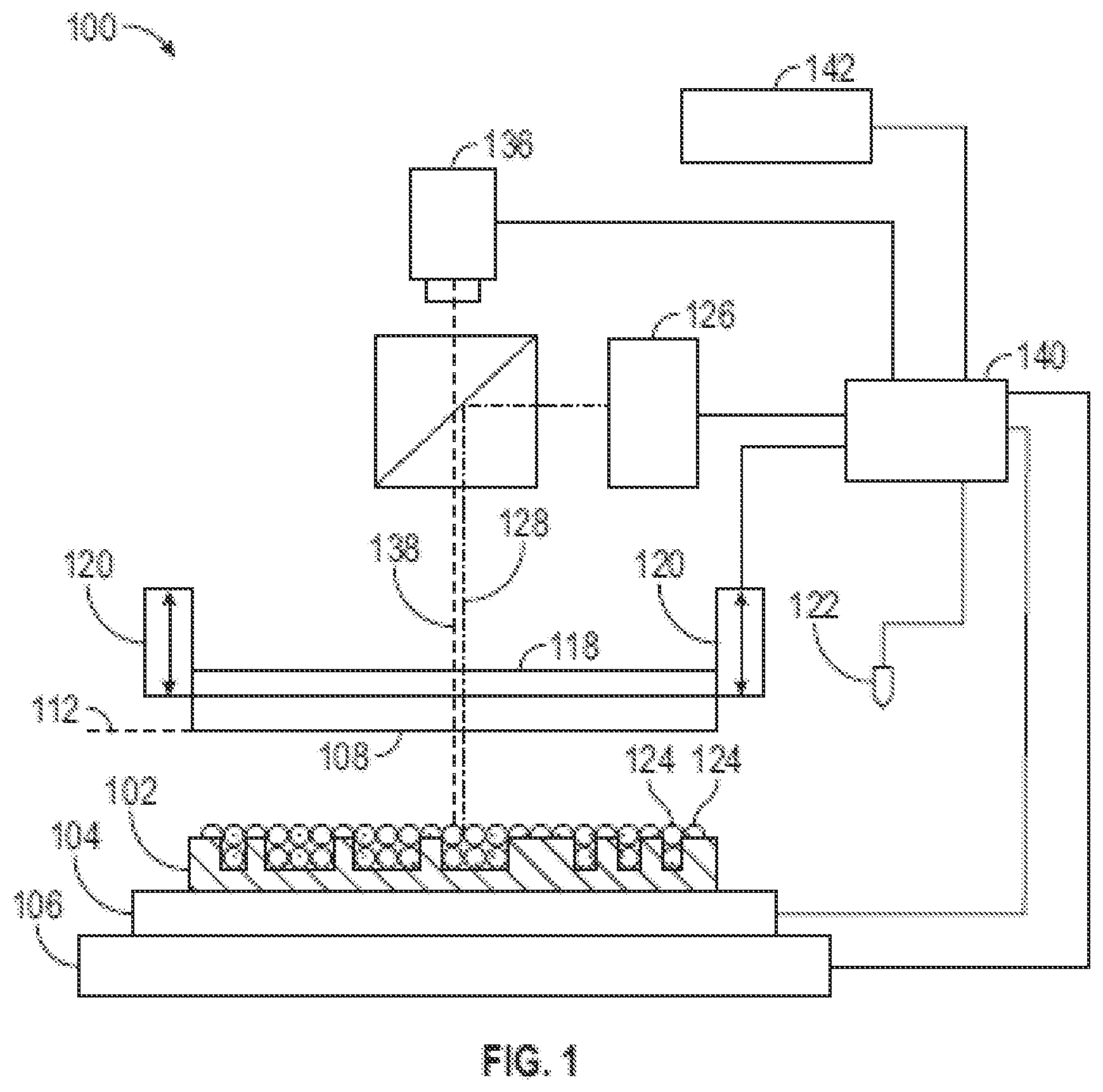 Patent US12165903 Figure 1 – Chuck assembly, planarization process, apparatus and method of manufacturing an article
