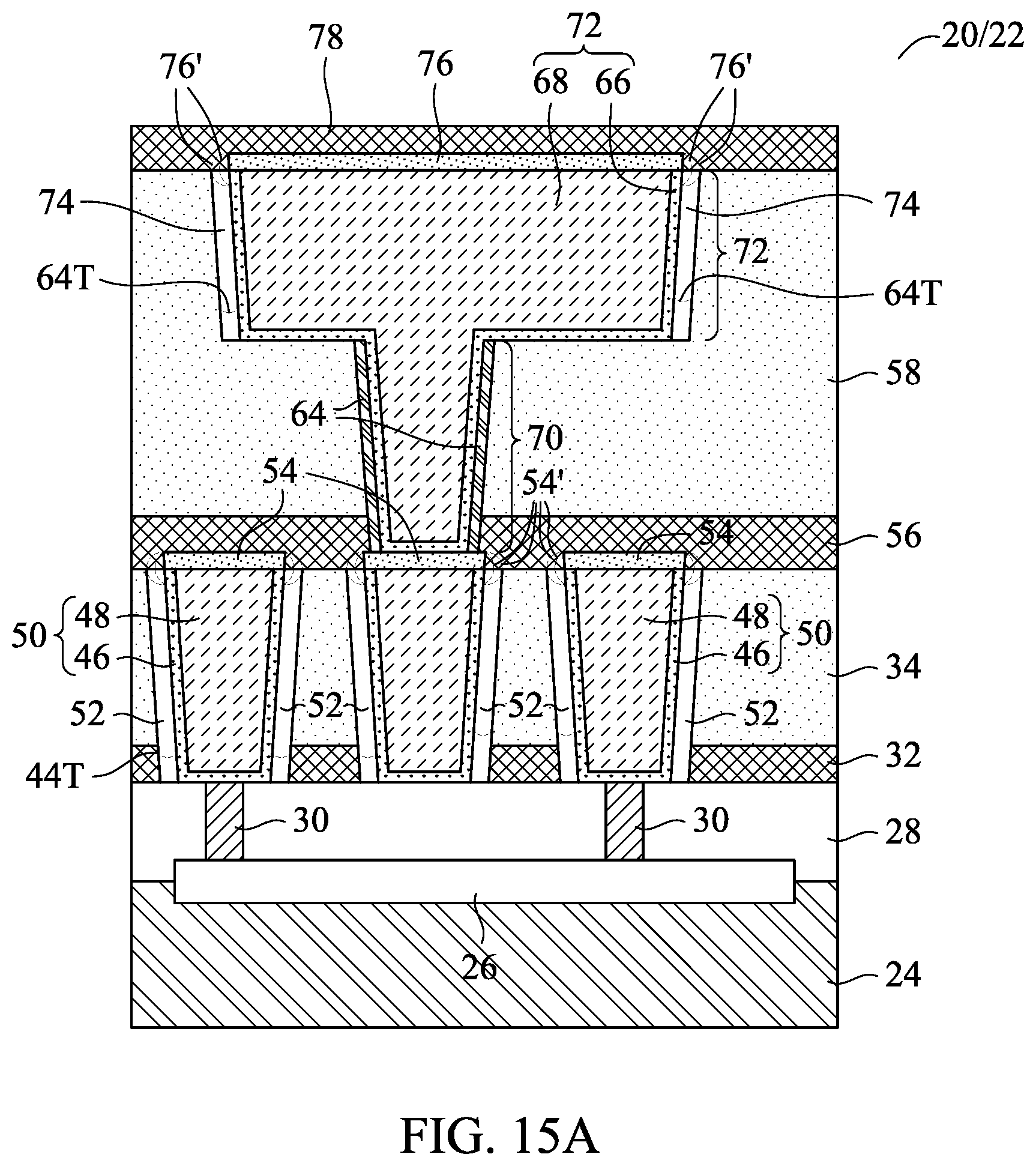Patent US12165914 Figure 16 – Air spacer surrounding conductive features and method forming same