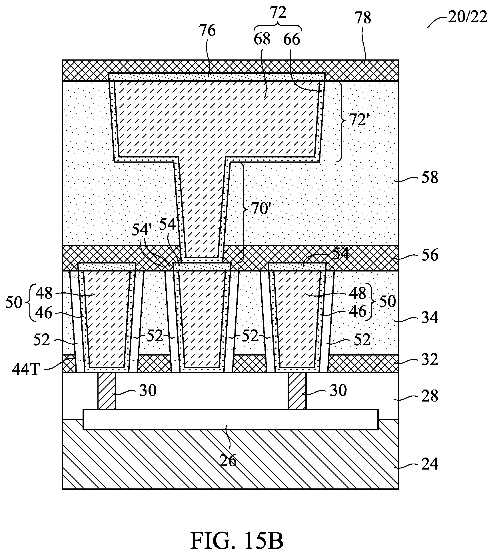 Patent US12165914 Figure 17 – Air spacer surrounding conductive features and method forming same