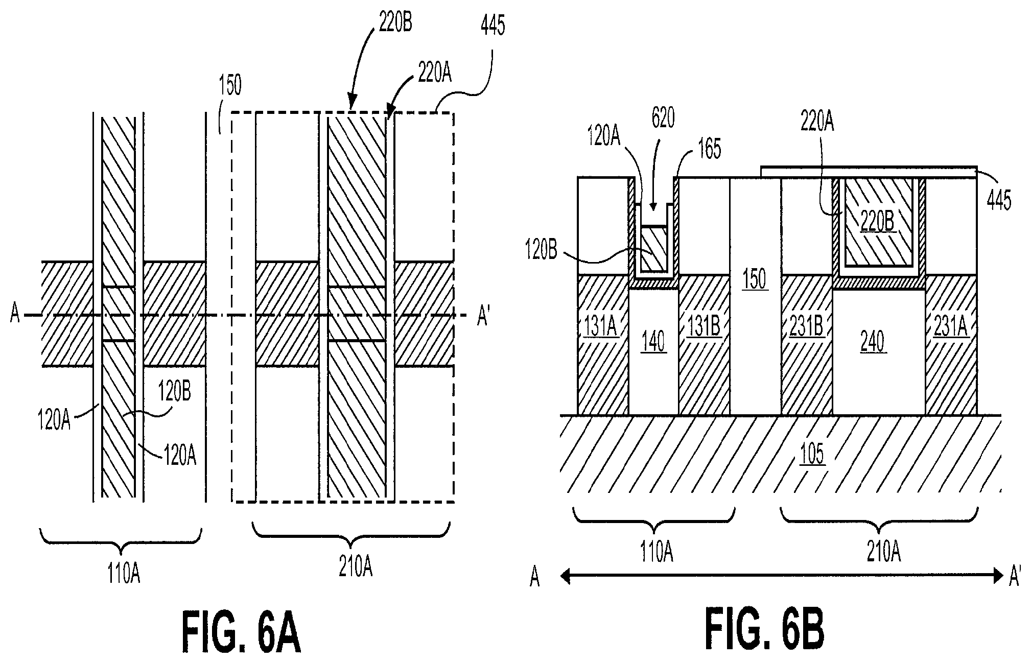 Patent US12165928 Figure 6 – Integrated circuits with recessed gate electrodes