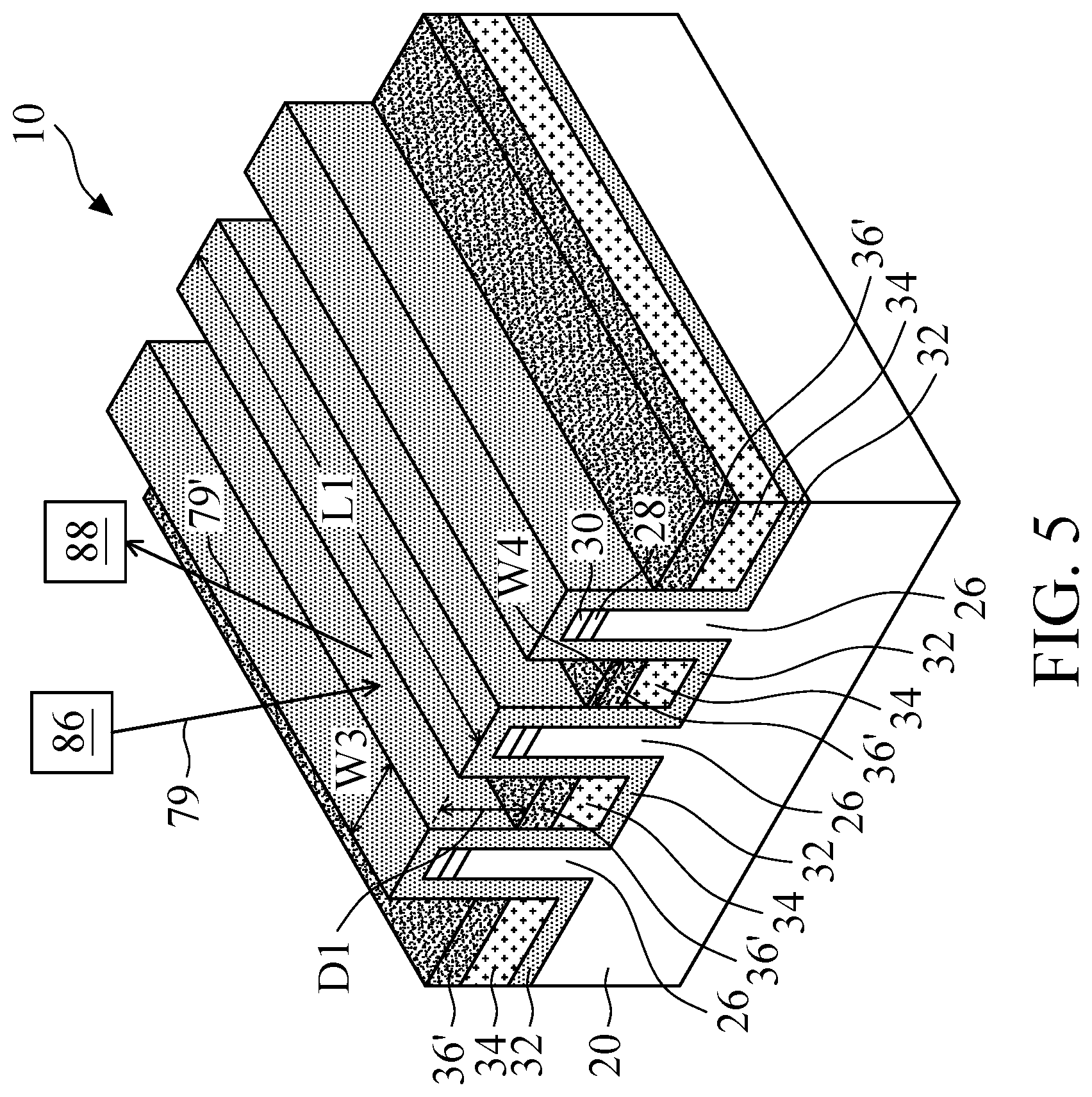 Patent US12165936 Figure 5 – End point control in etching processes