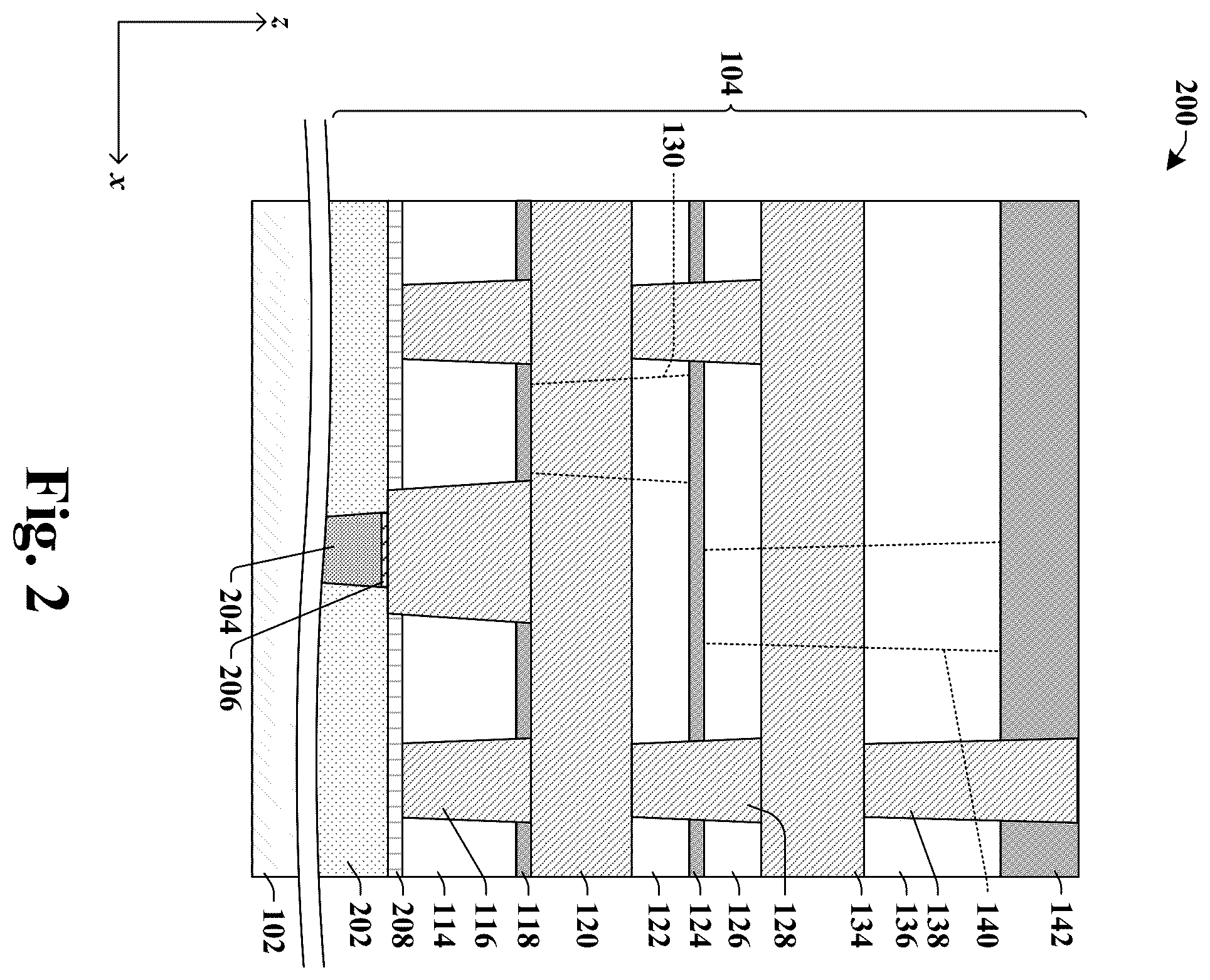 Patent US12165945 Figure 3 – Thermal interconnect structure for thermal management of electrical interconnect structure