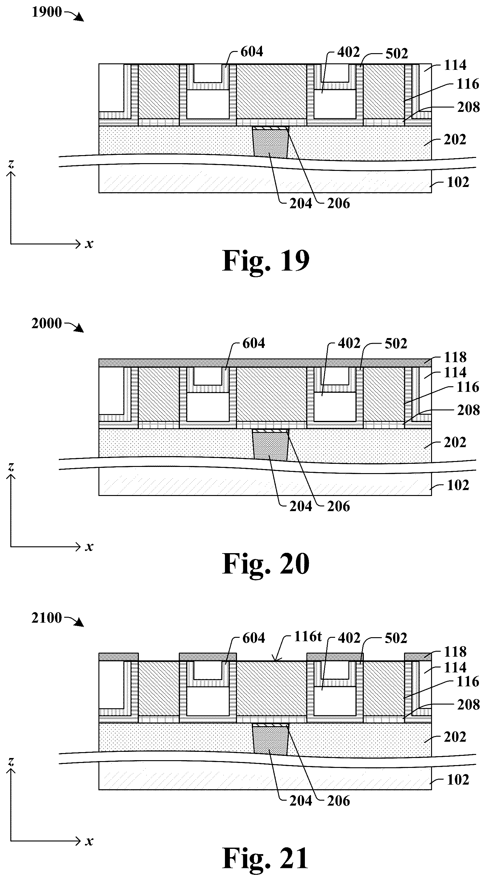 Patent US12165945 Figure 12 – Thermal interconnect structure for thermal management of electrical interconnect structure