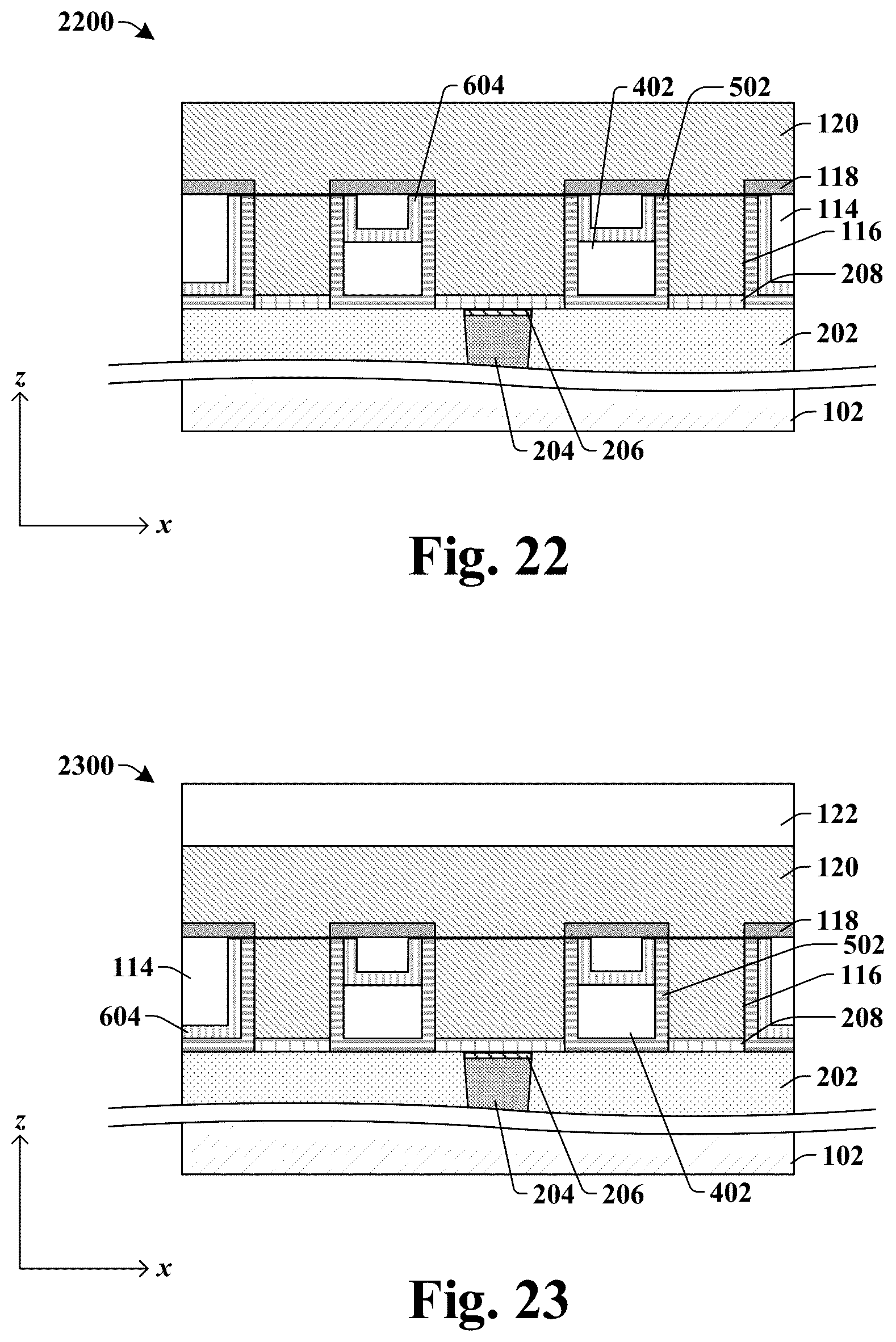 Patent US12165945 Figure 13 – Thermal interconnect structure for thermal management of electrical interconnect structure