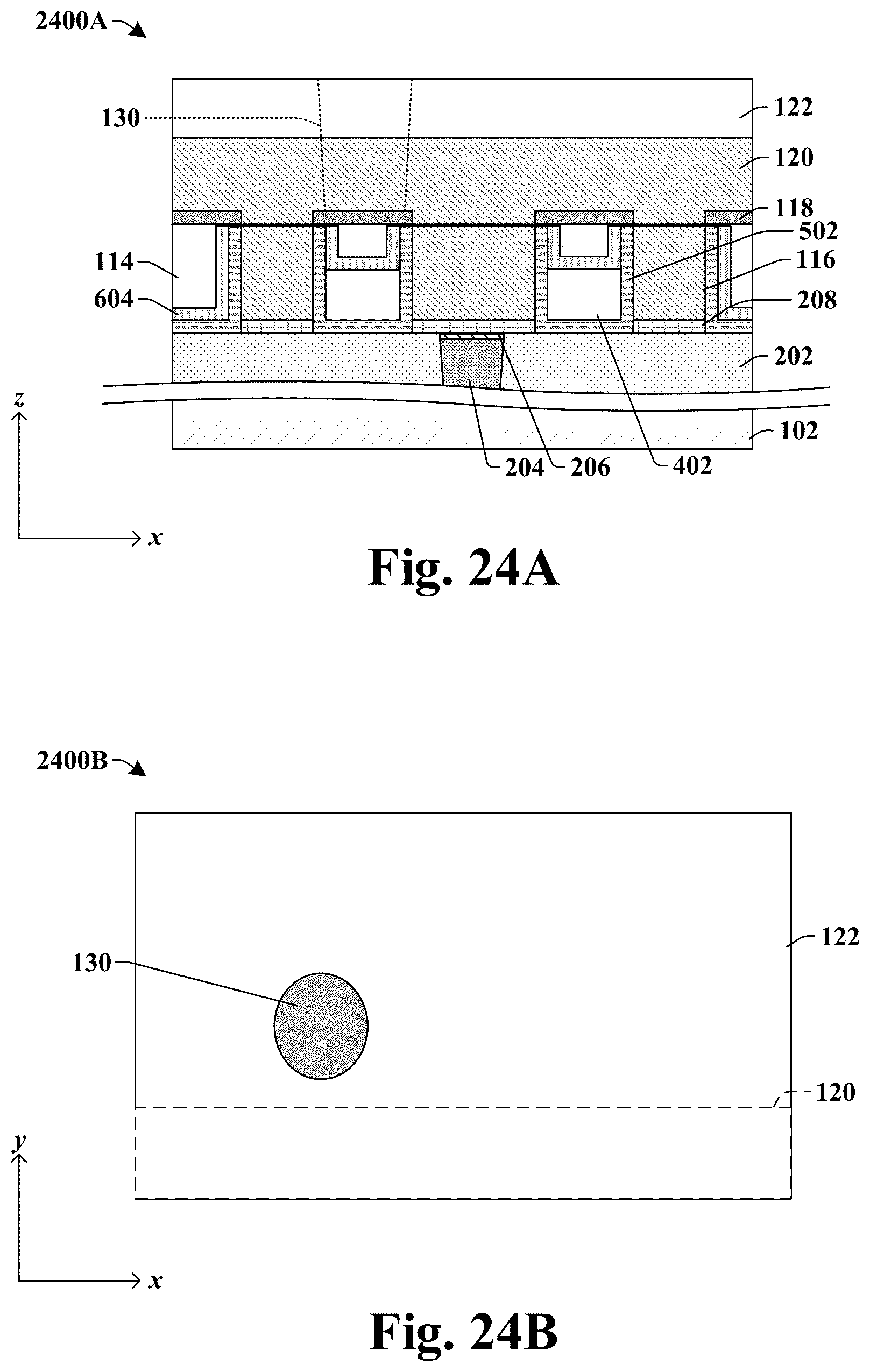 Patent US12165945 Figure 14 – Thermal interconnect structure for thermal management of electrical interconnect structure