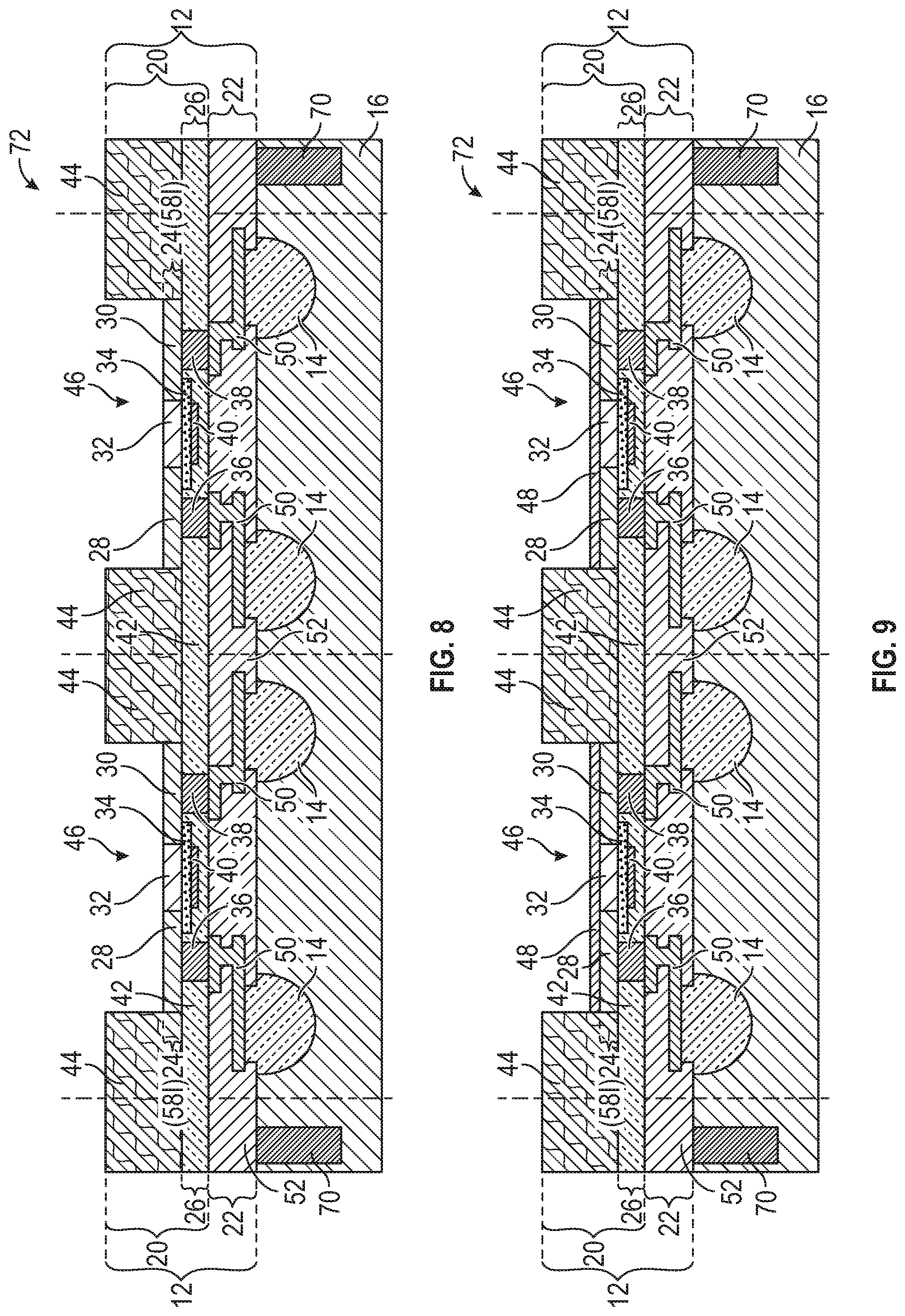 Patent US12165951 Figure 5 – RF devices with enhanced performance and methods of forming the same