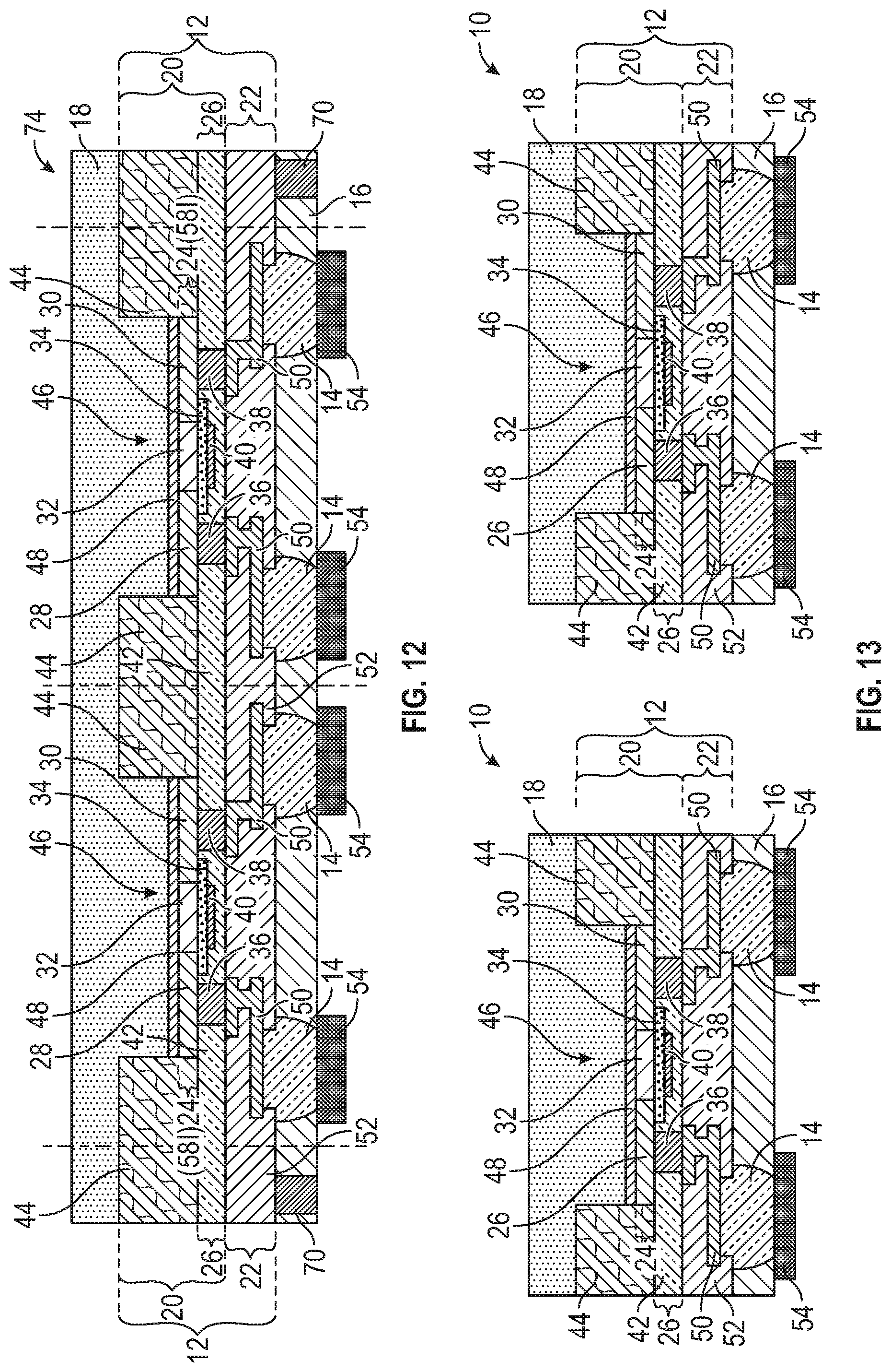 Patent US12165951 Figure 7 – RF devices with enhanced performance and methods of forming the same