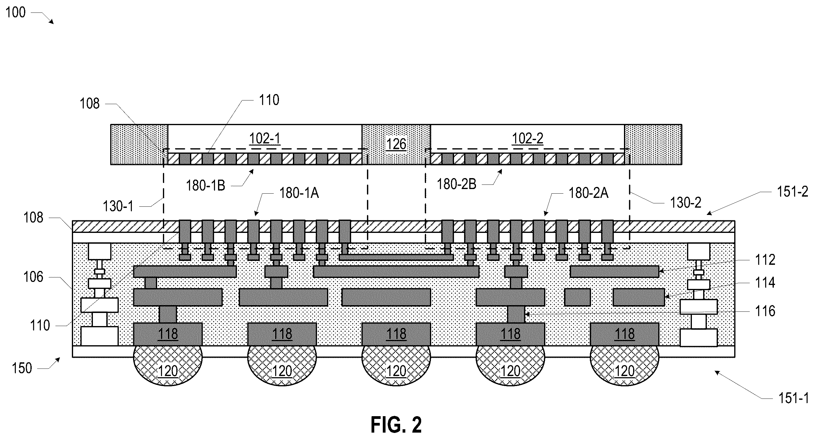 Patent US12165962 Figure 2 – Hermetic sealing structures in microelectronic assemblies having direct bonding