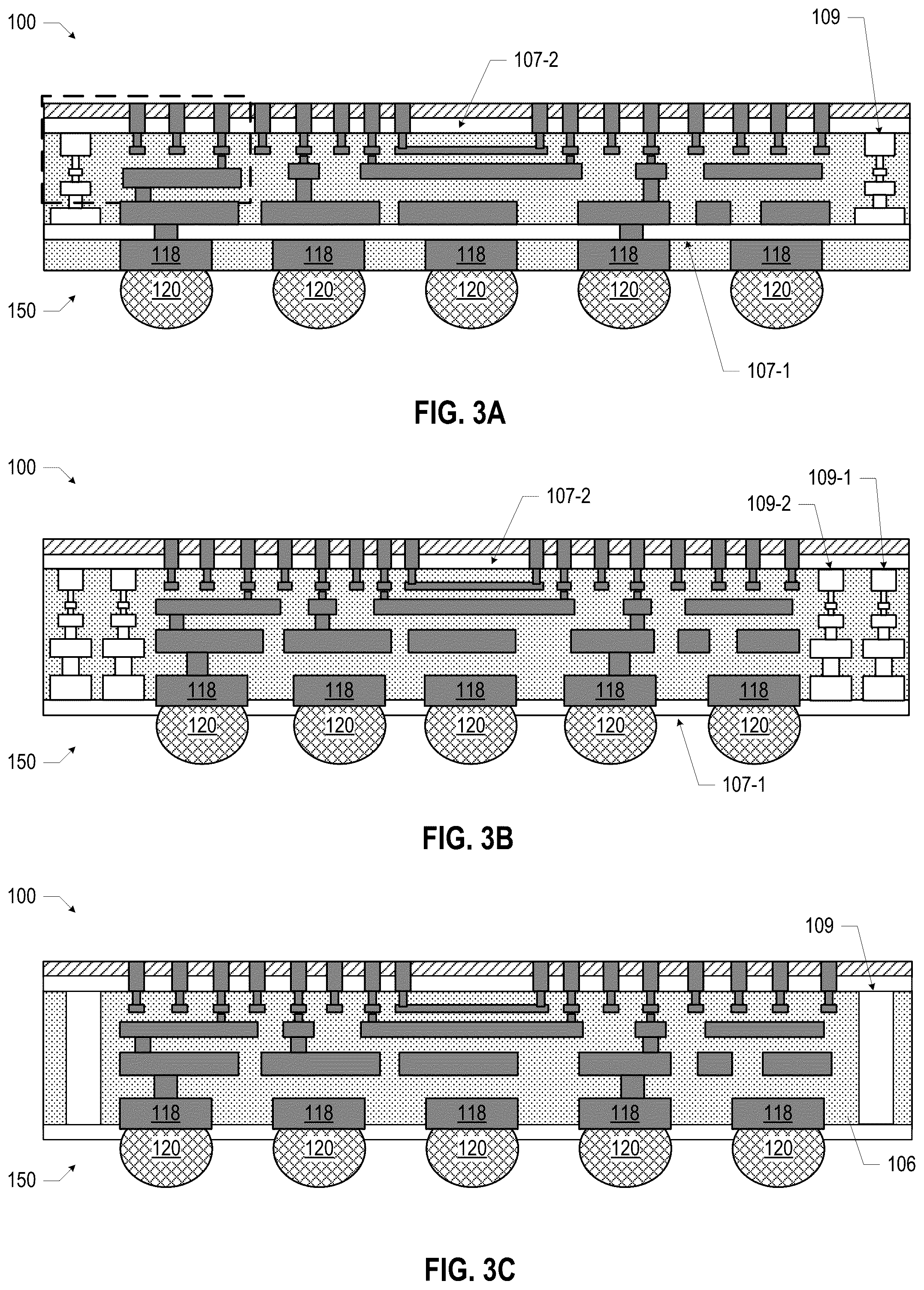Patent US12165962 Figure 3 – Hermetic sealing structures in microelectronic assemblies having direct bonding