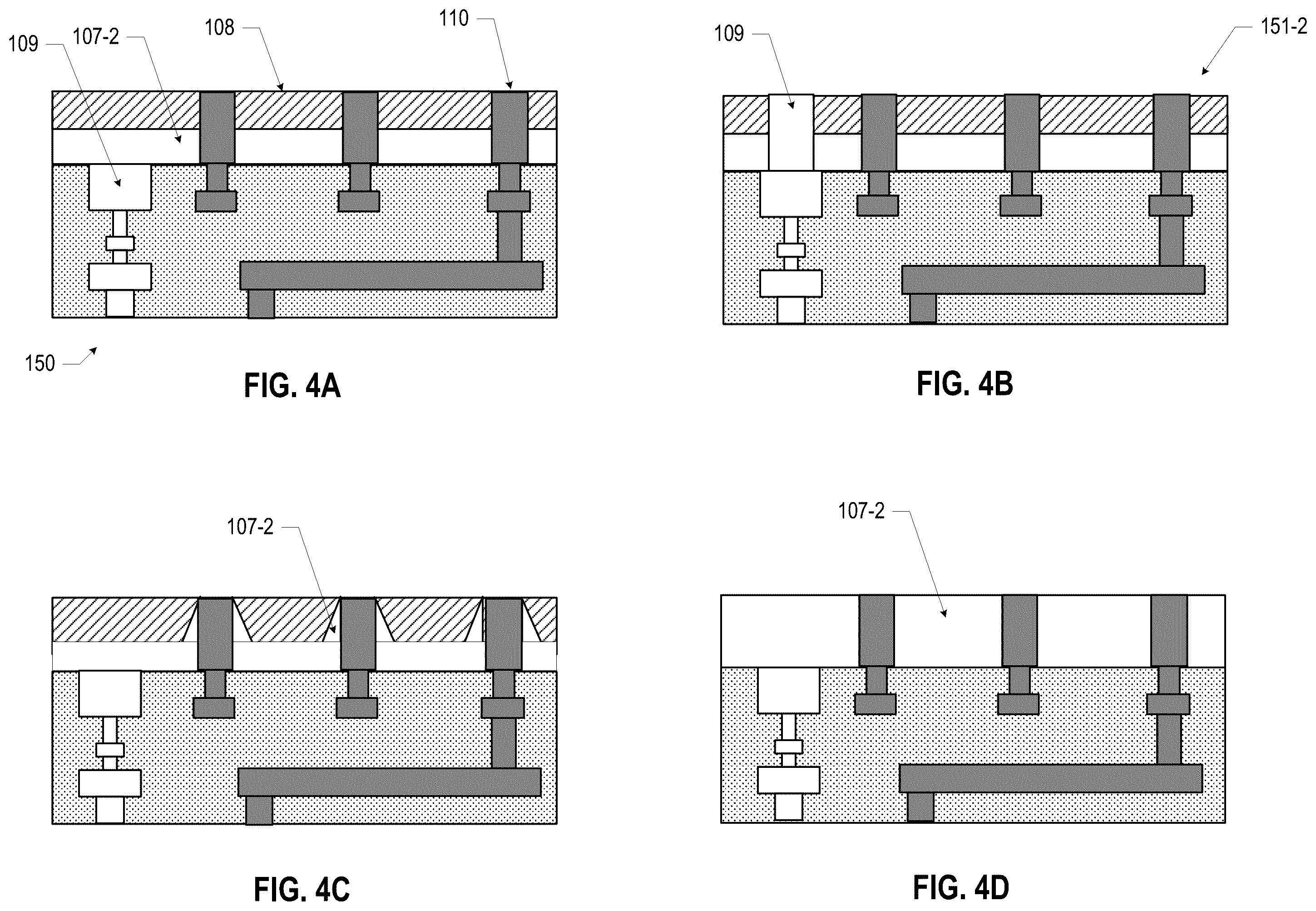 Patent US12165962 Figure 4 – Hermetic sealing structures in microelectronic assemblies having direct bonding