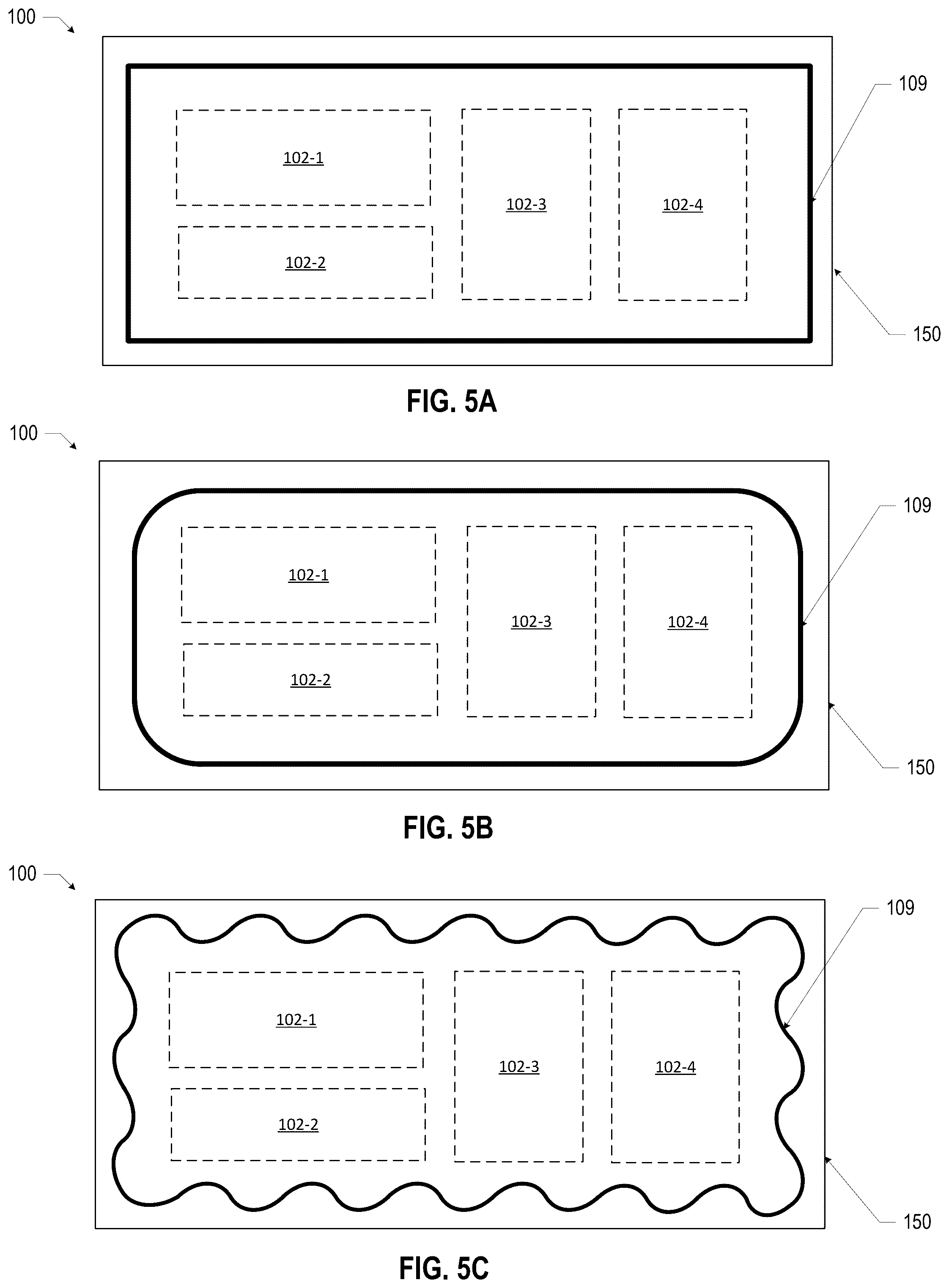 Patent US12165962 Figure 5 – Hermetic sealing structures in microelectronic assemblies having direct bonding