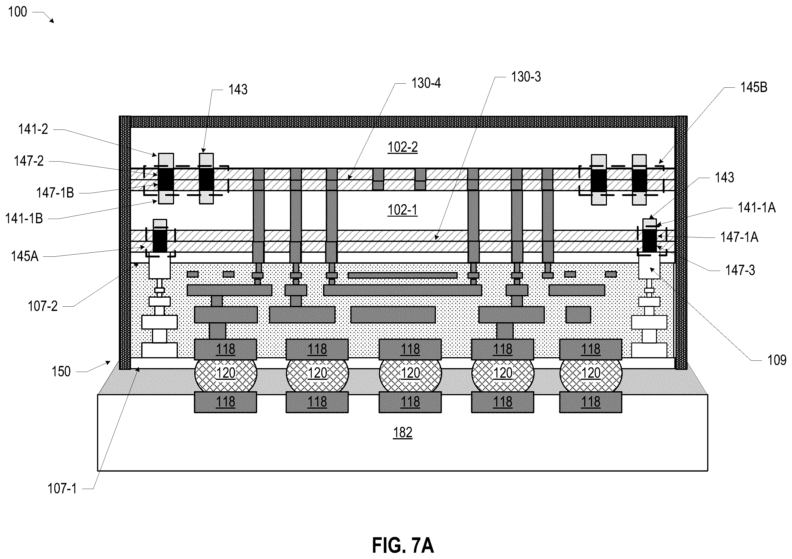 Patent US12165962 Figure 8 – Hermetic sealing structures in microelectronic assemblies having direct bonding