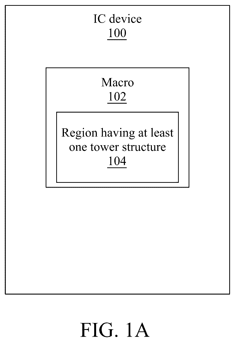 Patent US12165969 — Integrated circuit device and method — Figure 1