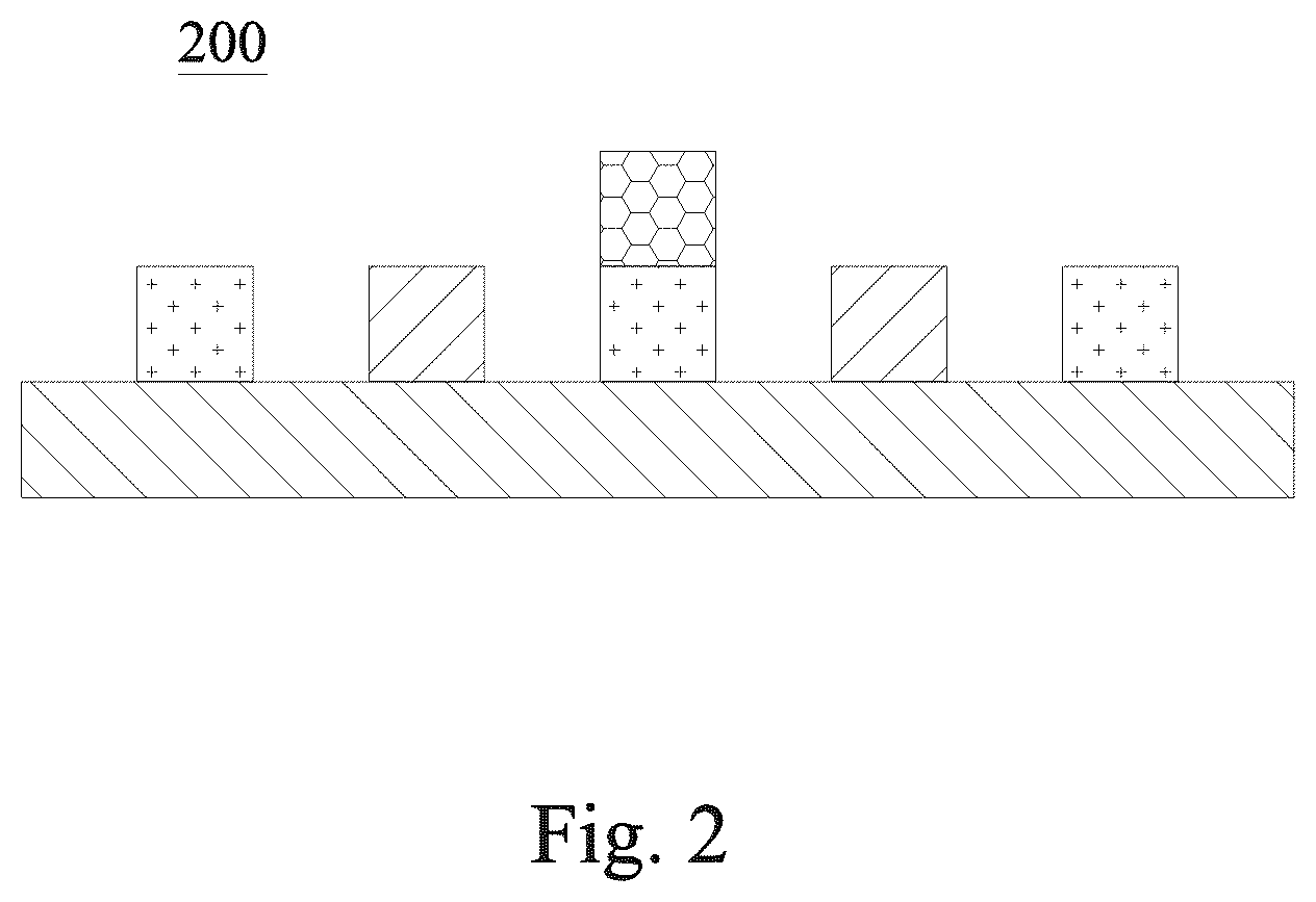 Patent US12165972 Figure 2 – Method of manufacturing conductive lines in a circuit