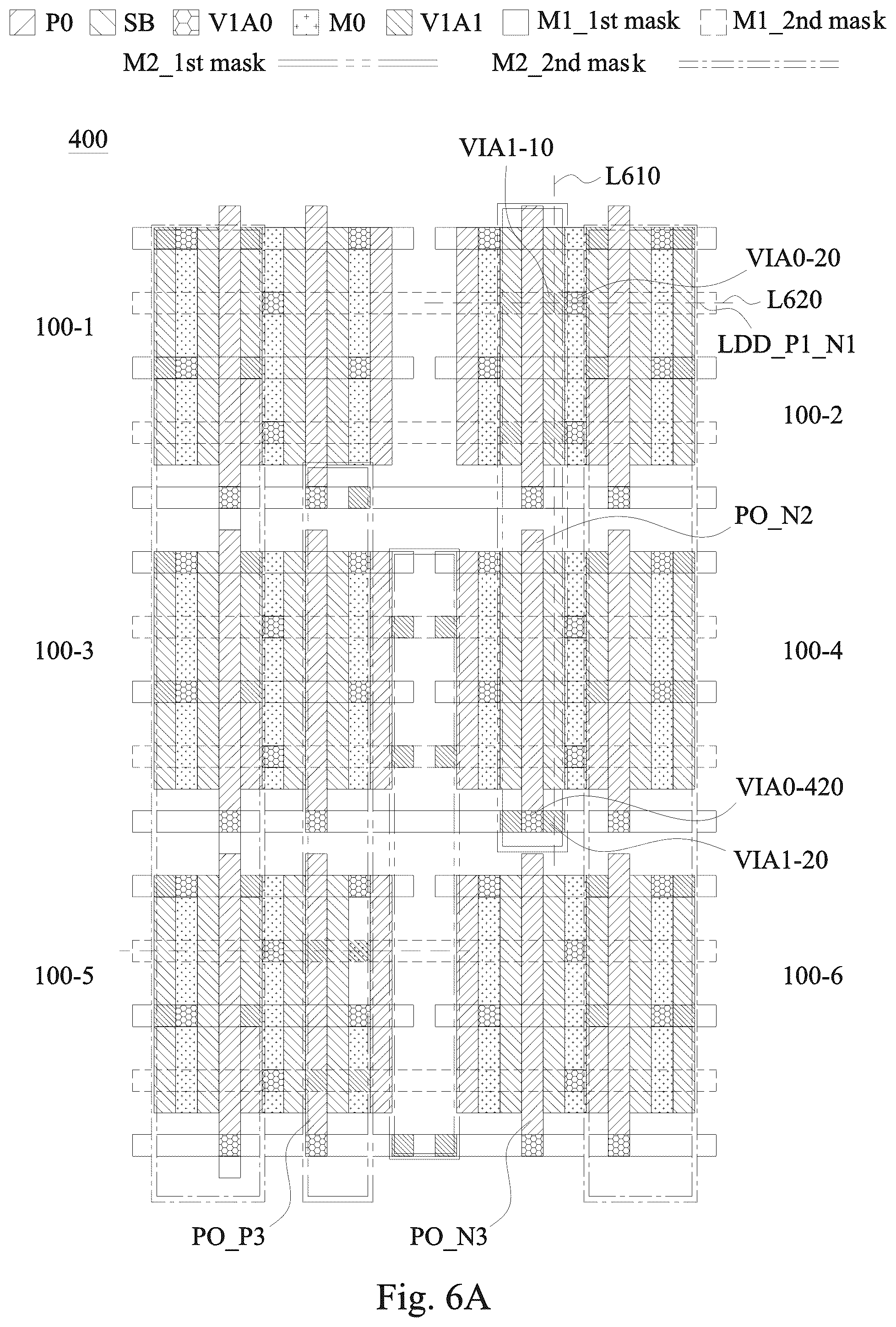 Patent US12165972 Figure 6 – Method of manufacturing conductive lines in a circuit