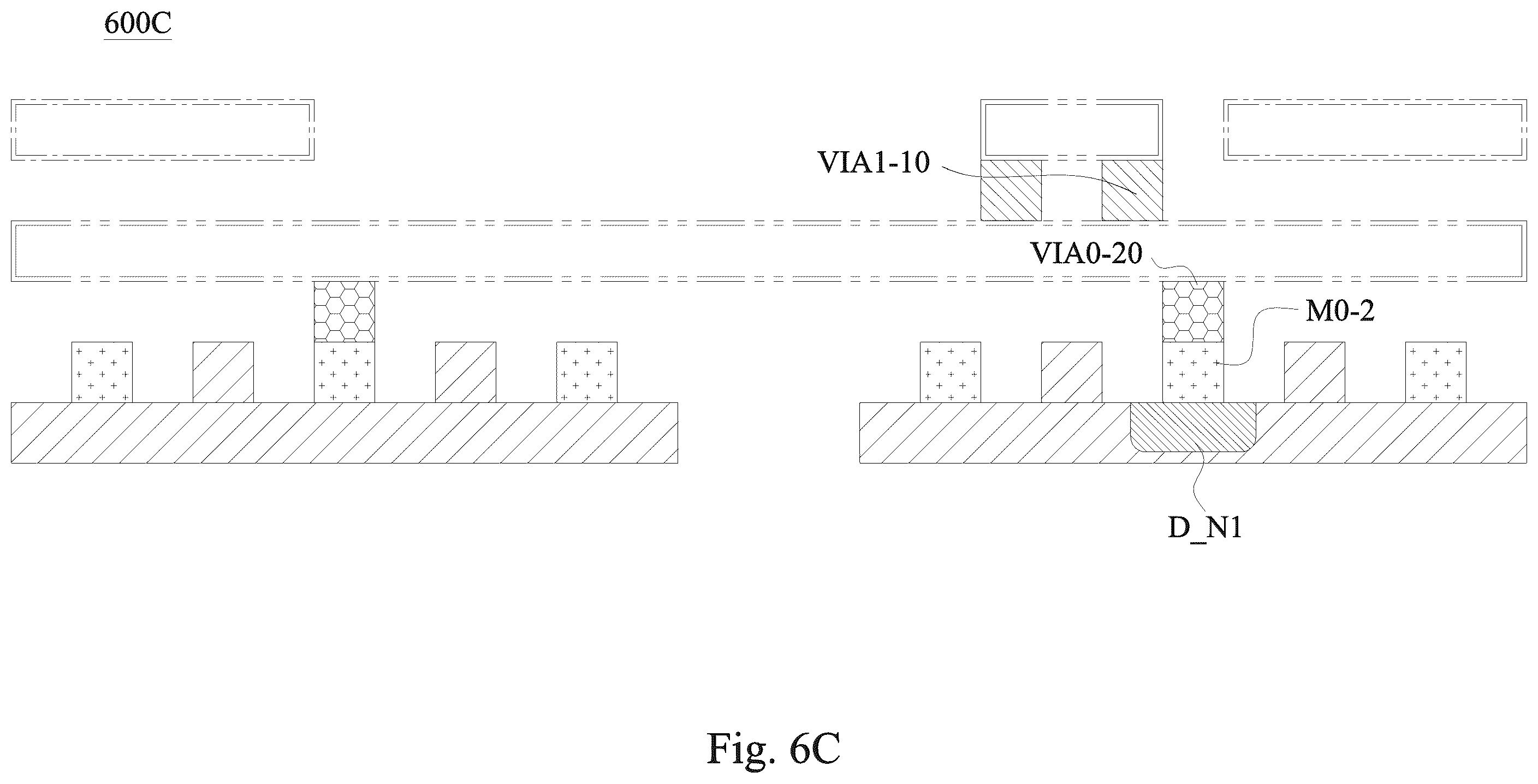 Patent US12165972 Figure 8 – Method of manufacturing conductive lines in a circuit