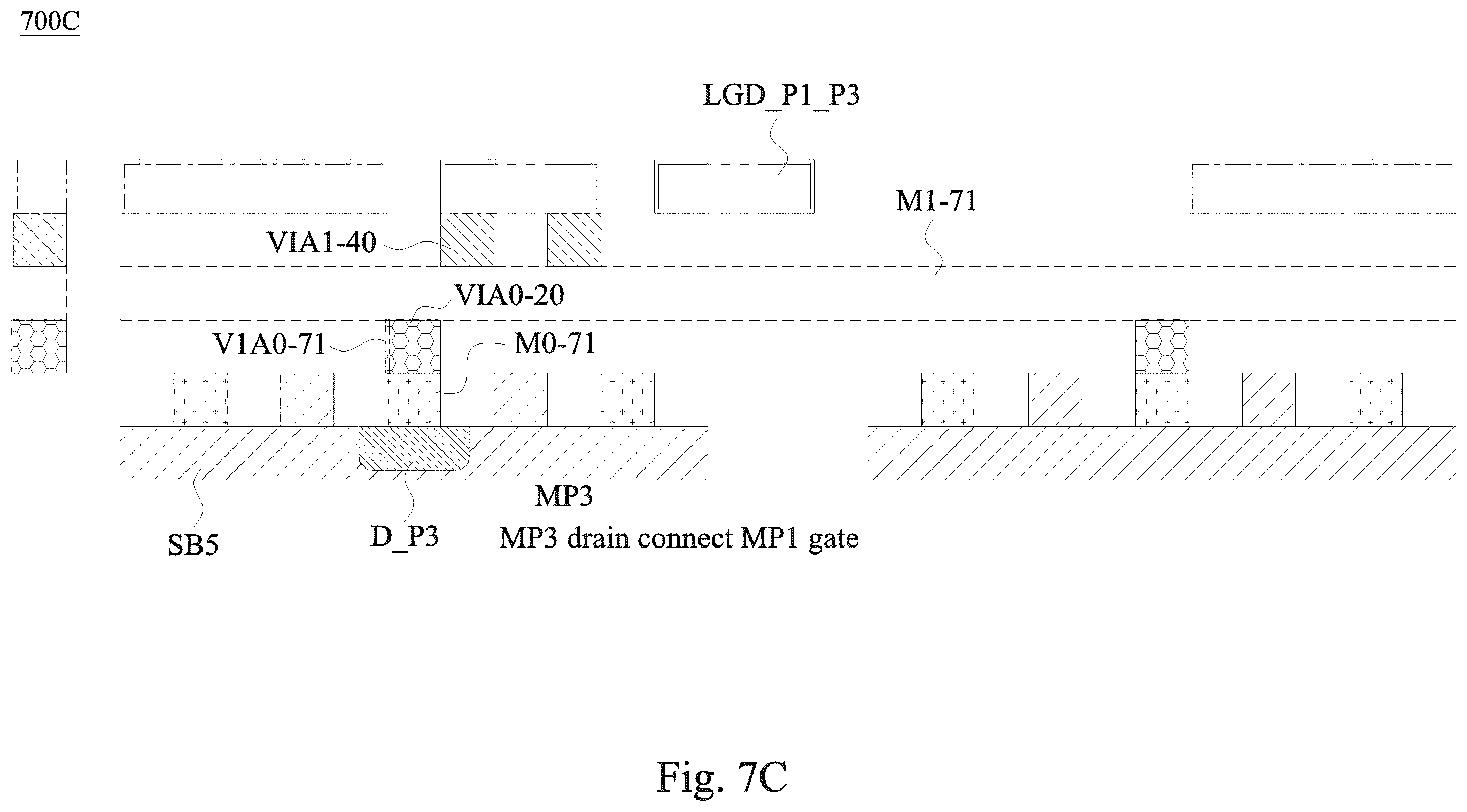 Patent US12165972 Figure 11 – Method of manufacturing conductive lines in a circuit