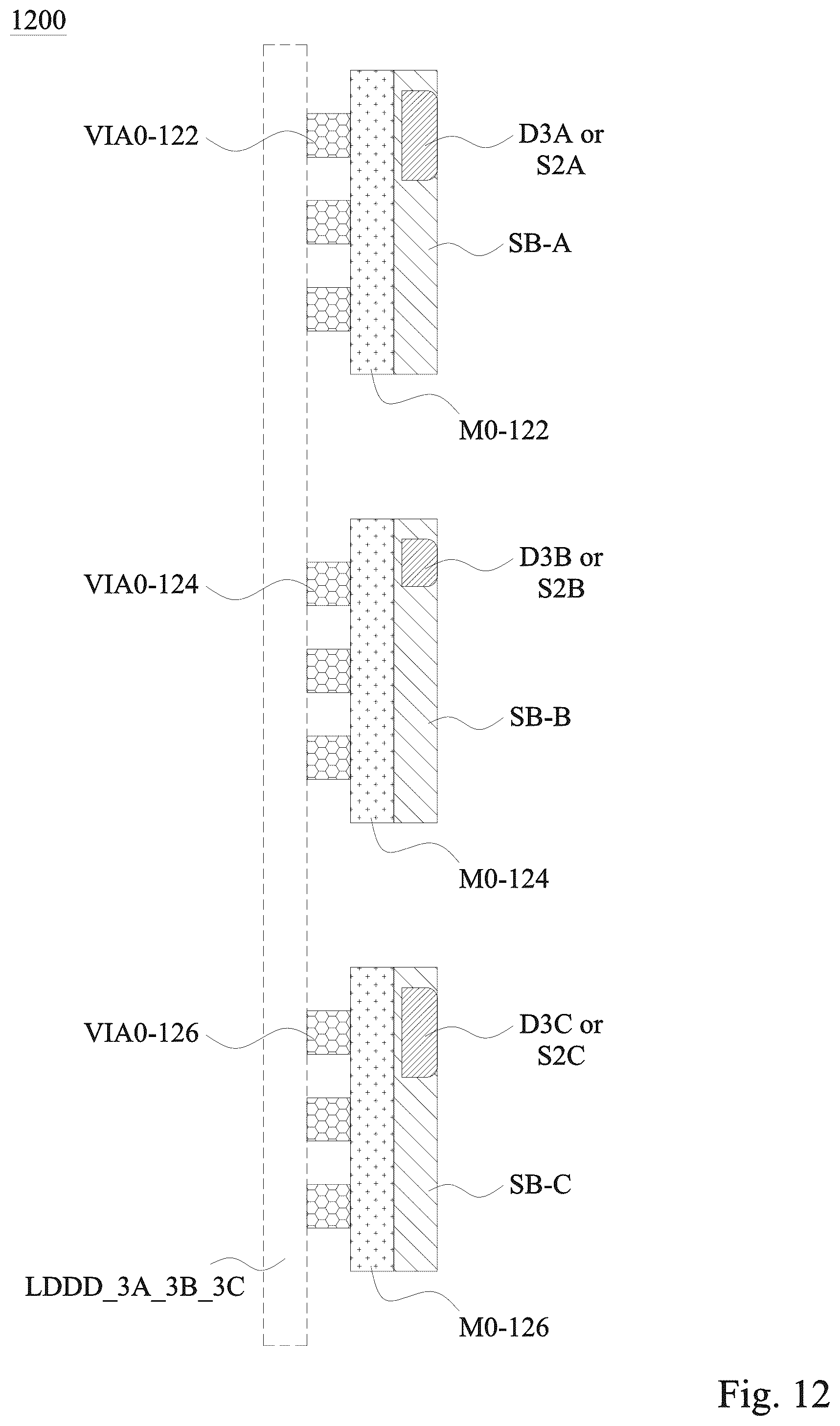 Patent US12165972 Figure 17 – Method of manufacturing conductive lines in a circuit