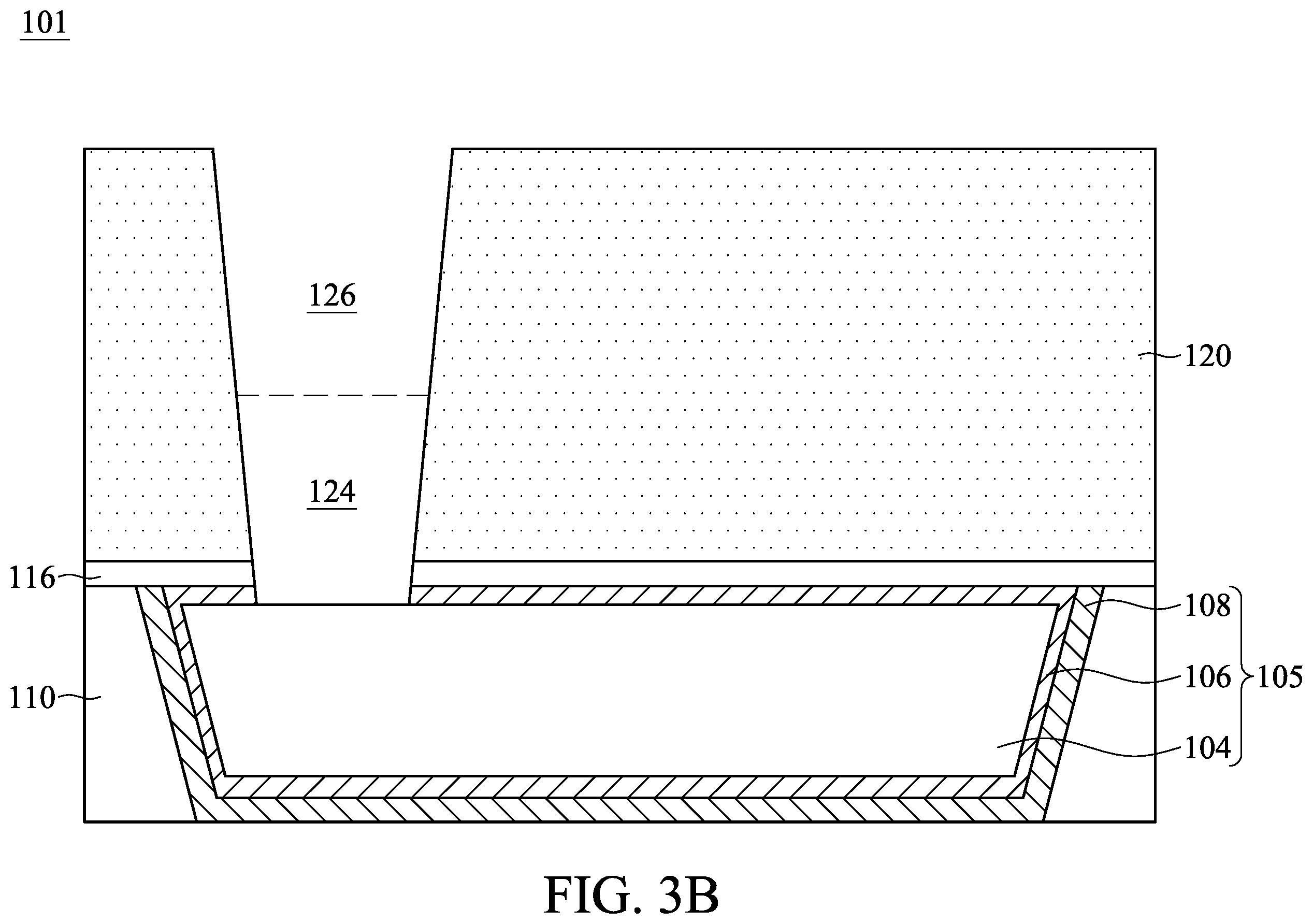 Patent US12165975 Figure 6 – Method of forming interconnect structure having a barrier layer