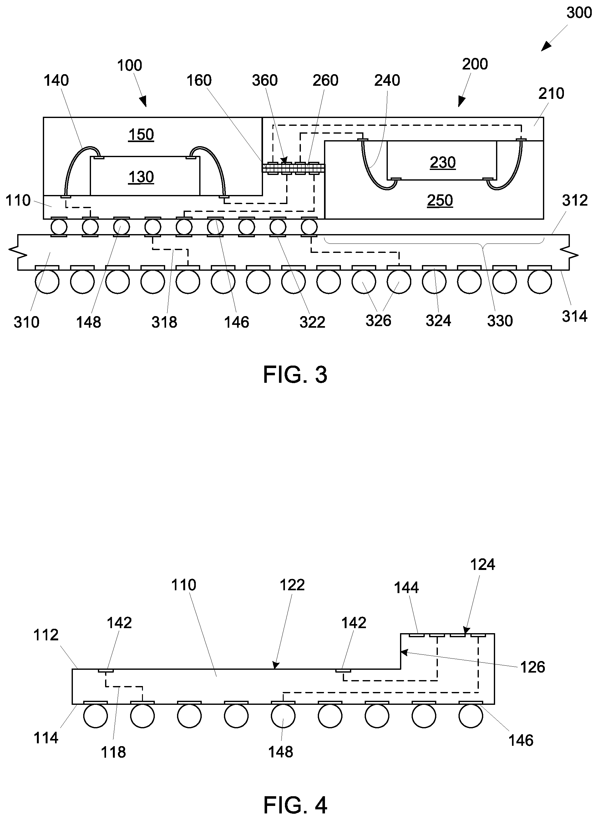 Patent US12165983 Figure 2 – Stepped electronic substrate for integrated circuit packages