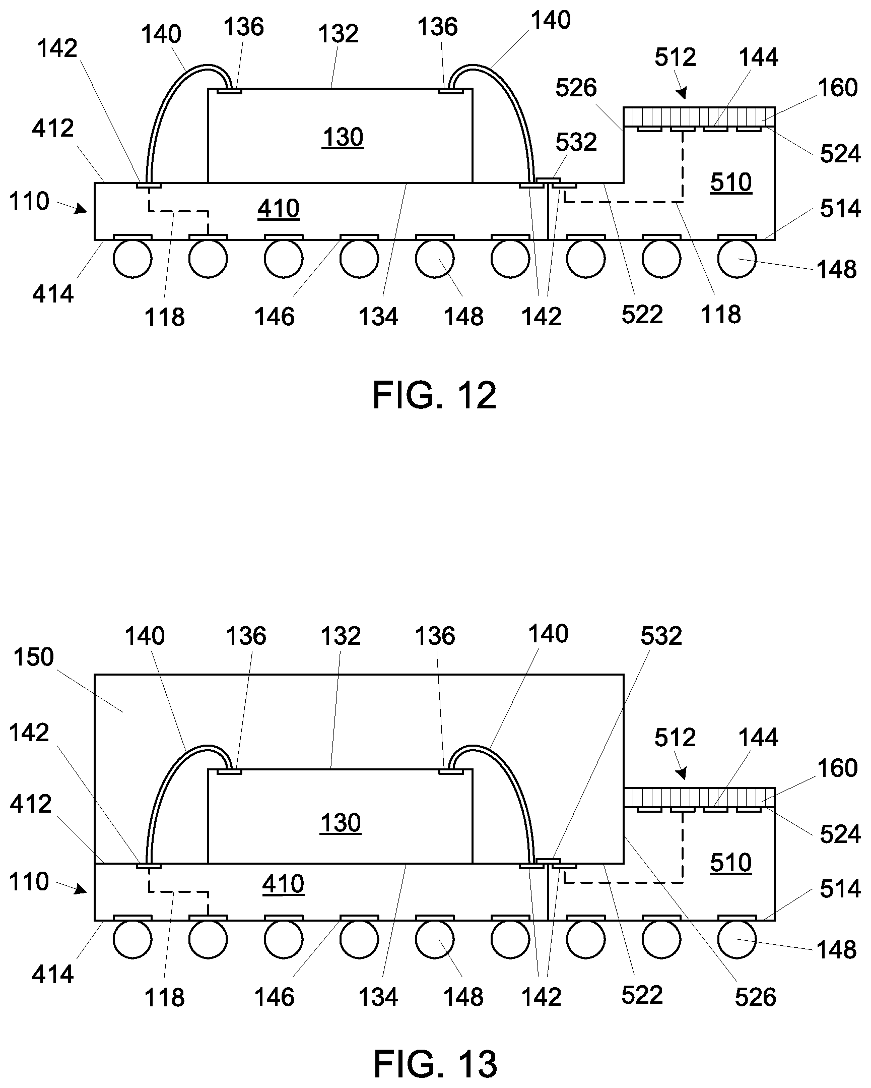 Patent US12165983 Figure 6 – Stepped electronic substrate for integrated circuit packages