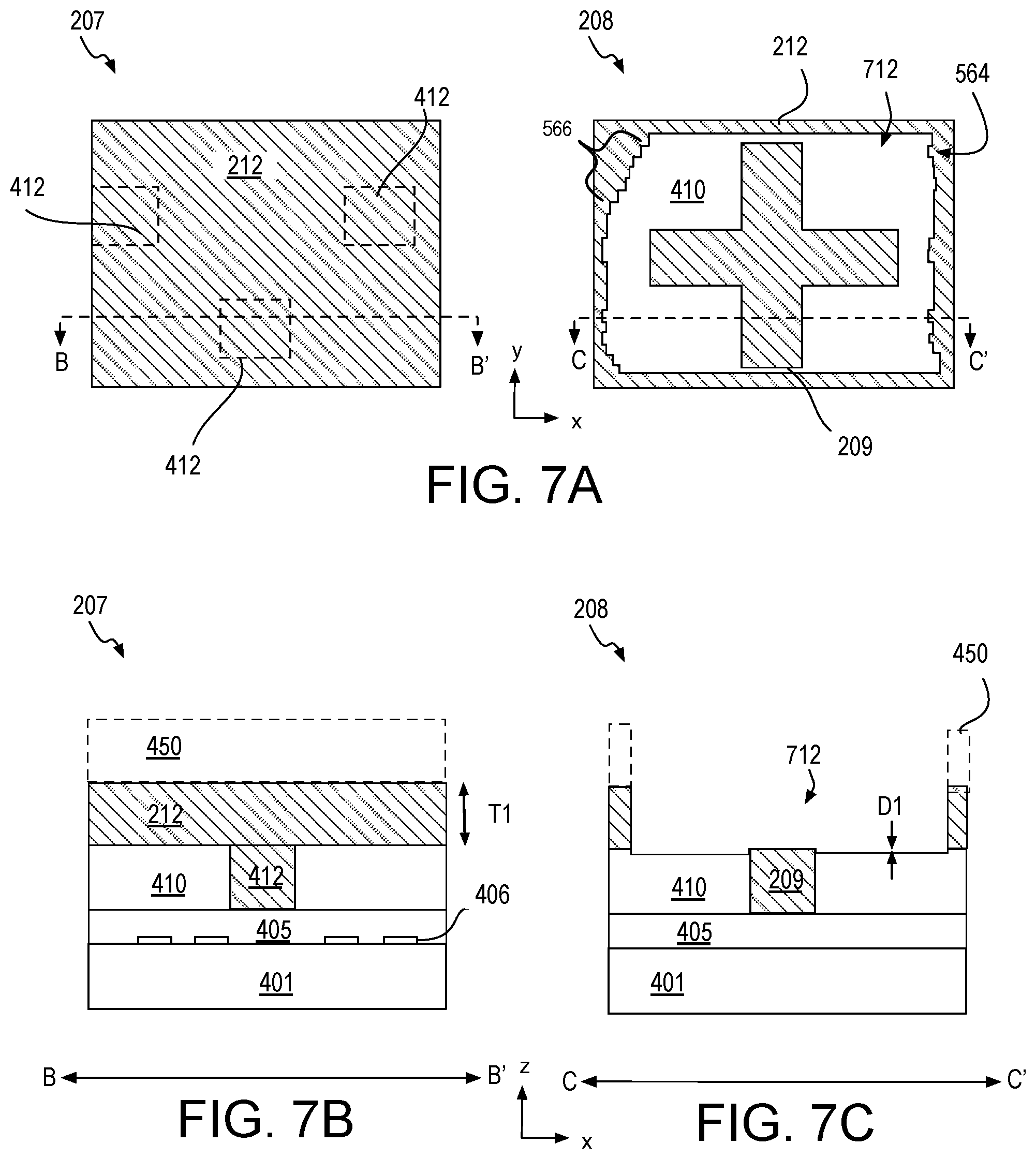 Patent US12165987 Figure 8 – Frame reveals with maskless lithography in the manufacture of integrated circuits
